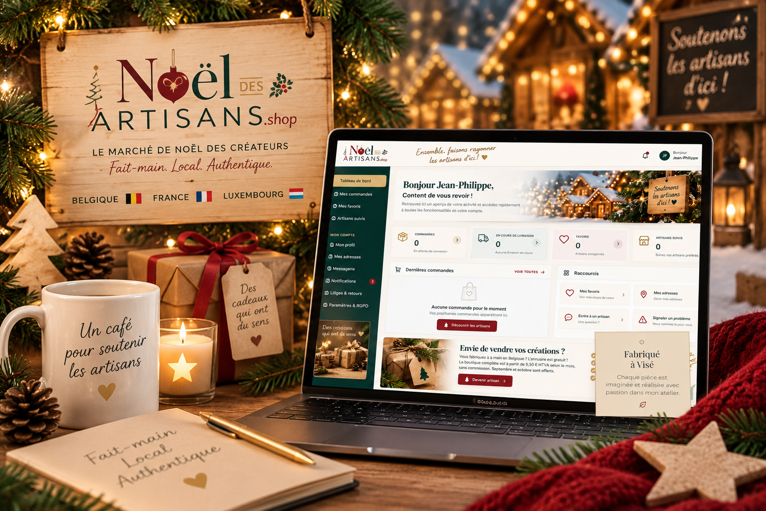 Atelier de La Boutique du Noël des Artisans