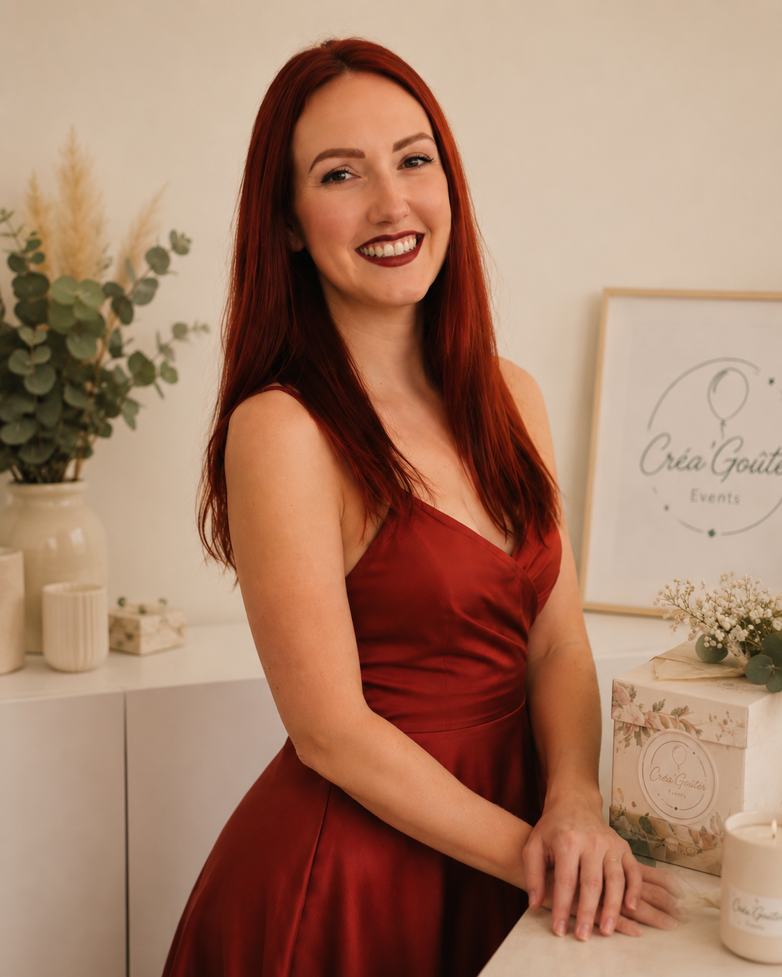 Créa'Goûter dans son atelier