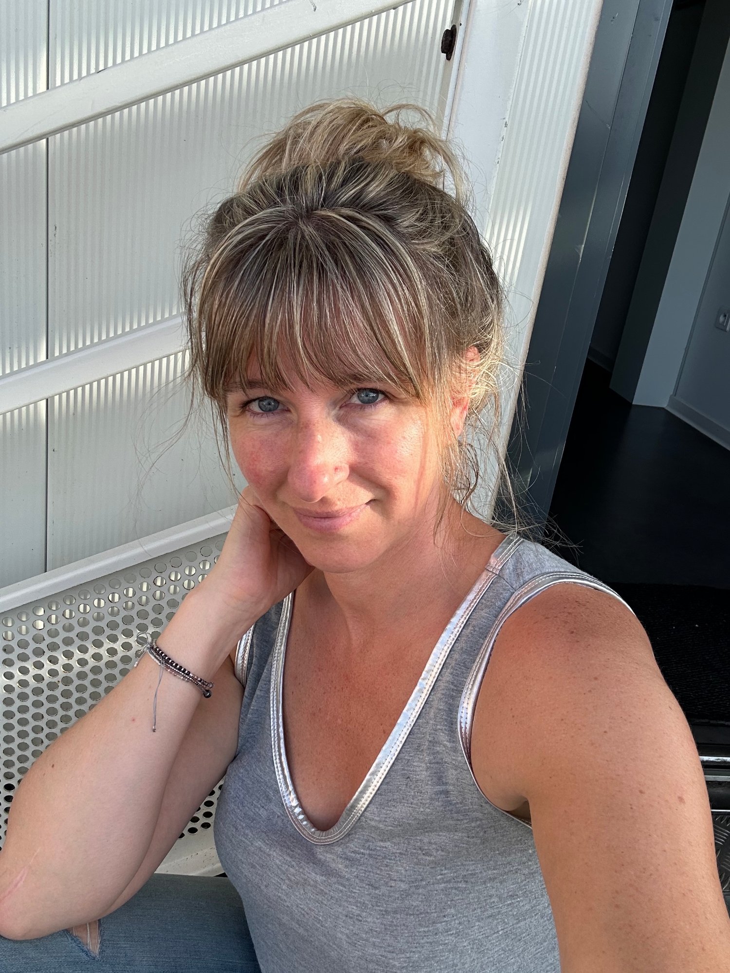 Portrait de Cathy, bijoux