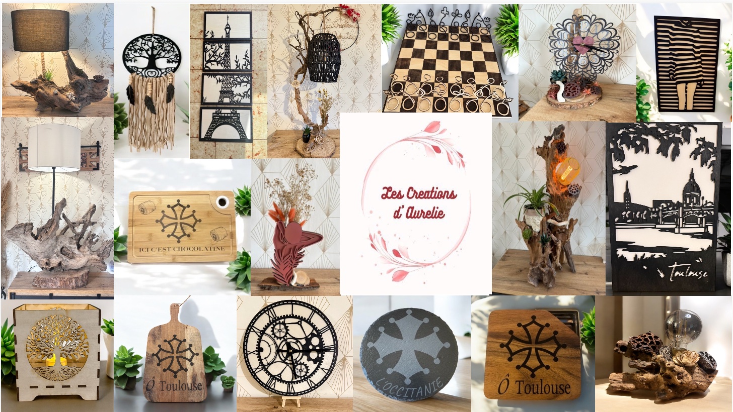 L'atelier de Les créations d'aurelie à marquefave