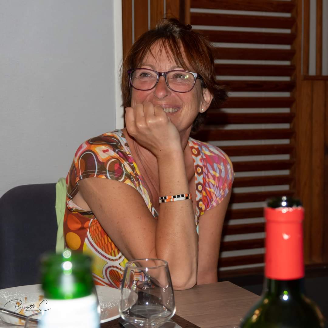 Pascale dans son atelier