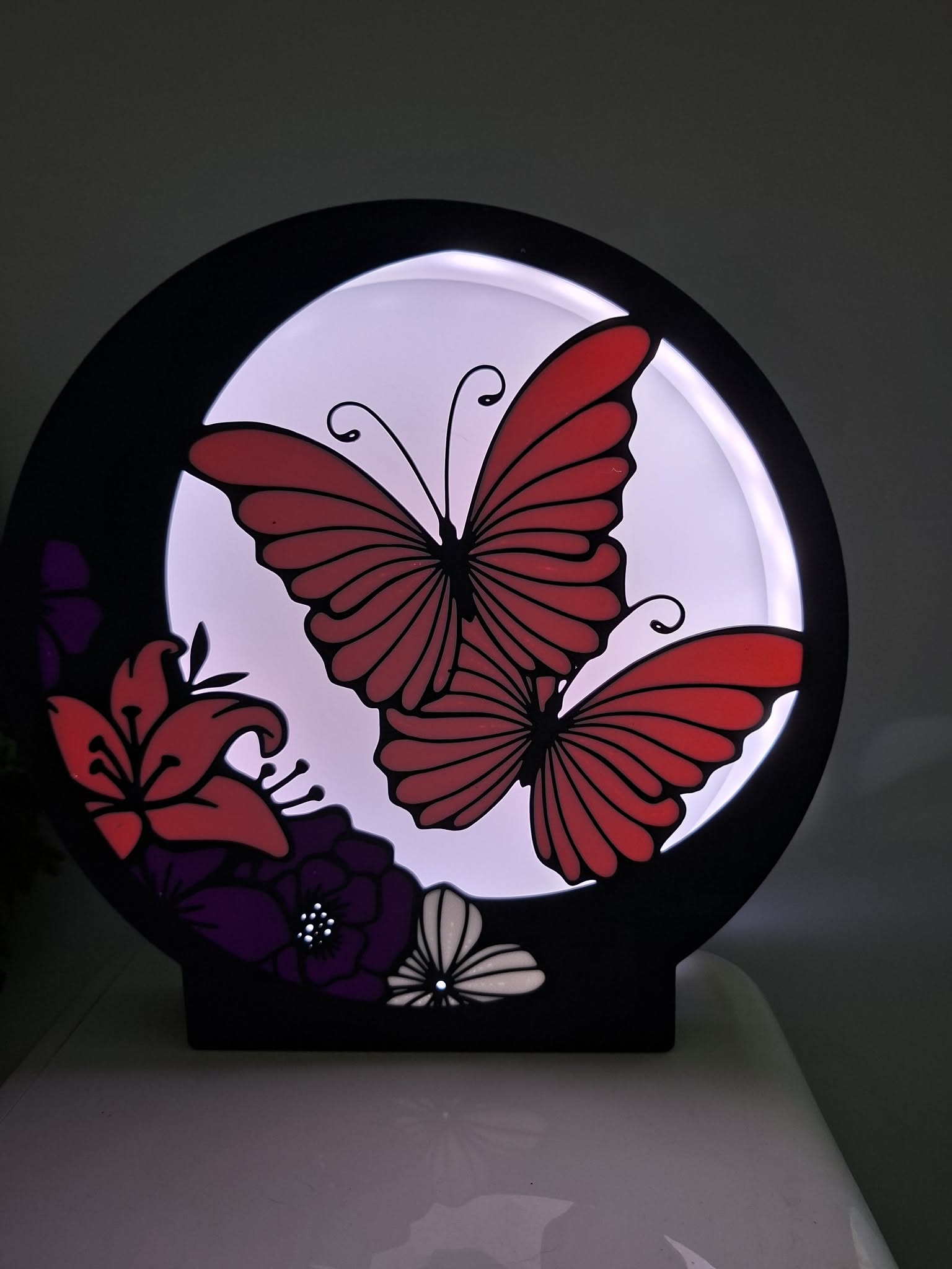 LAMPE LED PAPILLON — visuel 1