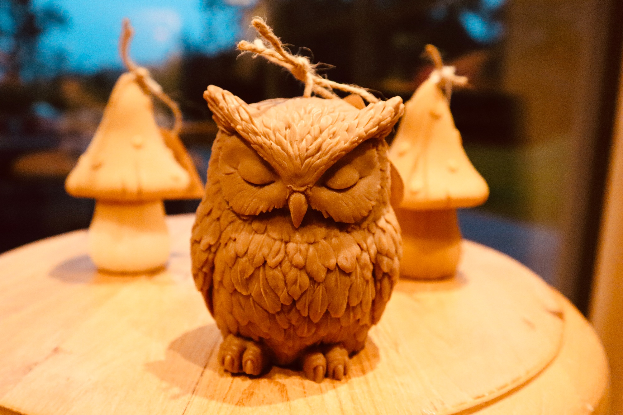 Bougie sculpturale "Le Hibou" — visuel 1