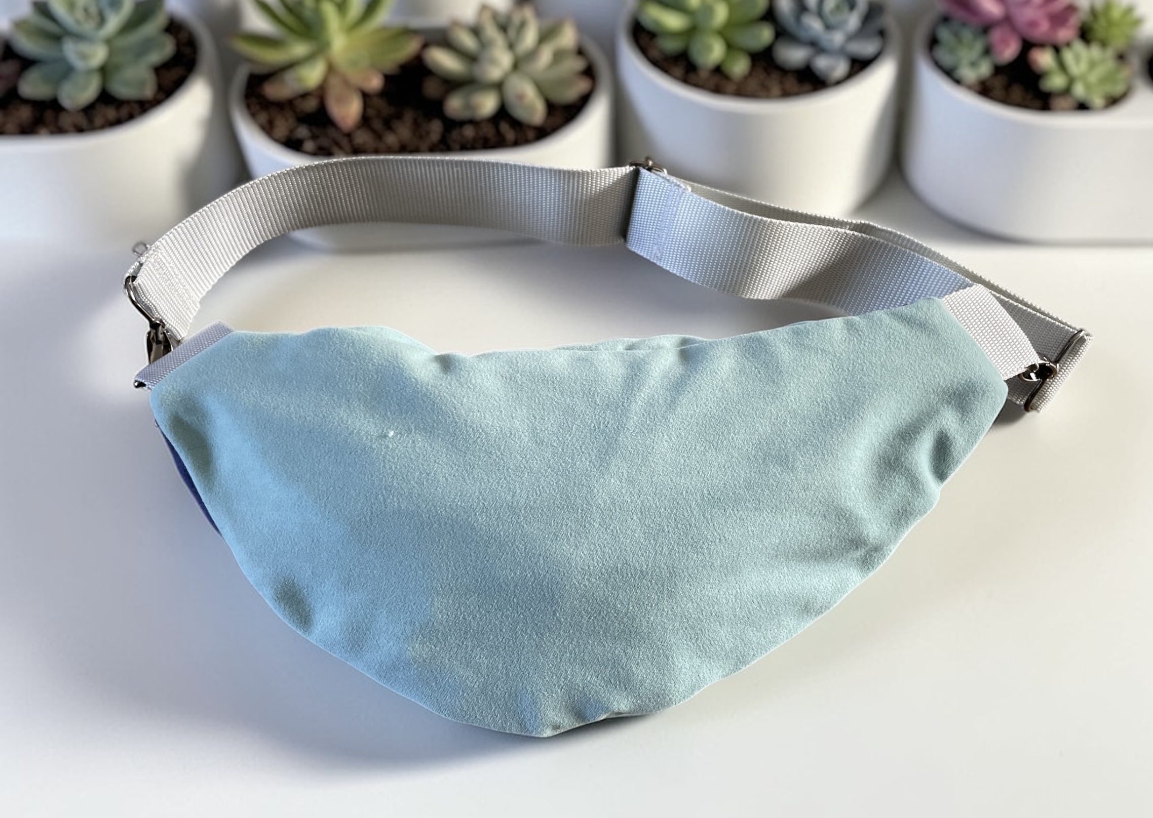 sac banane turquoise — visuel 3