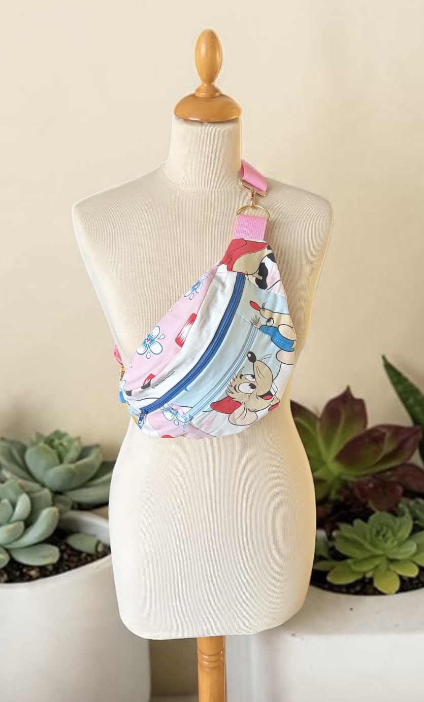 sac banane upcyclé Cendrillon 2 — visuel 1