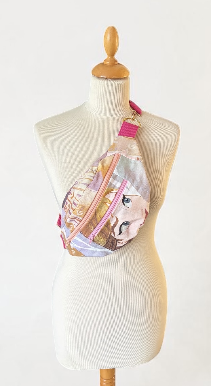 sac banane upcyclé la reine des neiges 2 — visuel 1