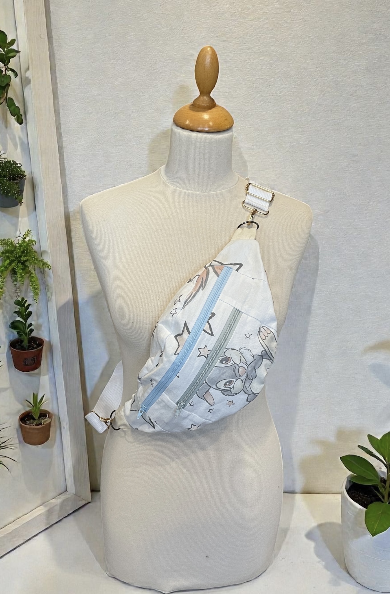 sac banane panpan et bambi — visuel 1