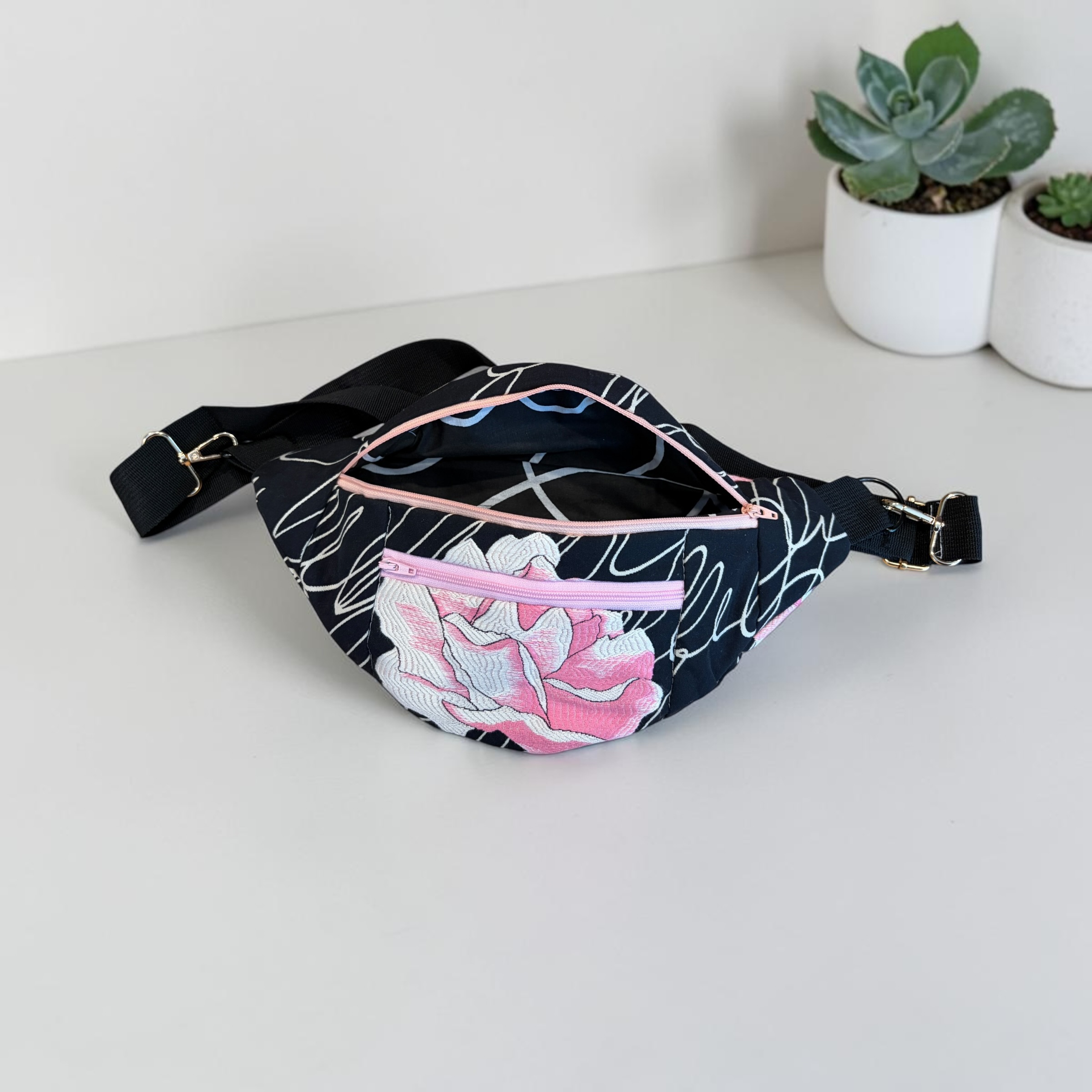 Sac banane roses 2 — visuel 4