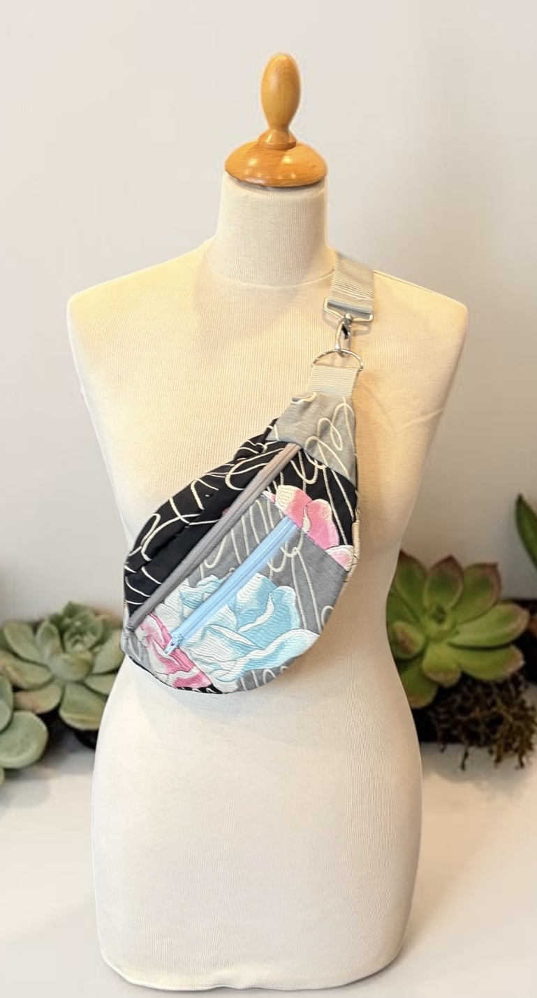 Sac banane roses 1 — visuel 1