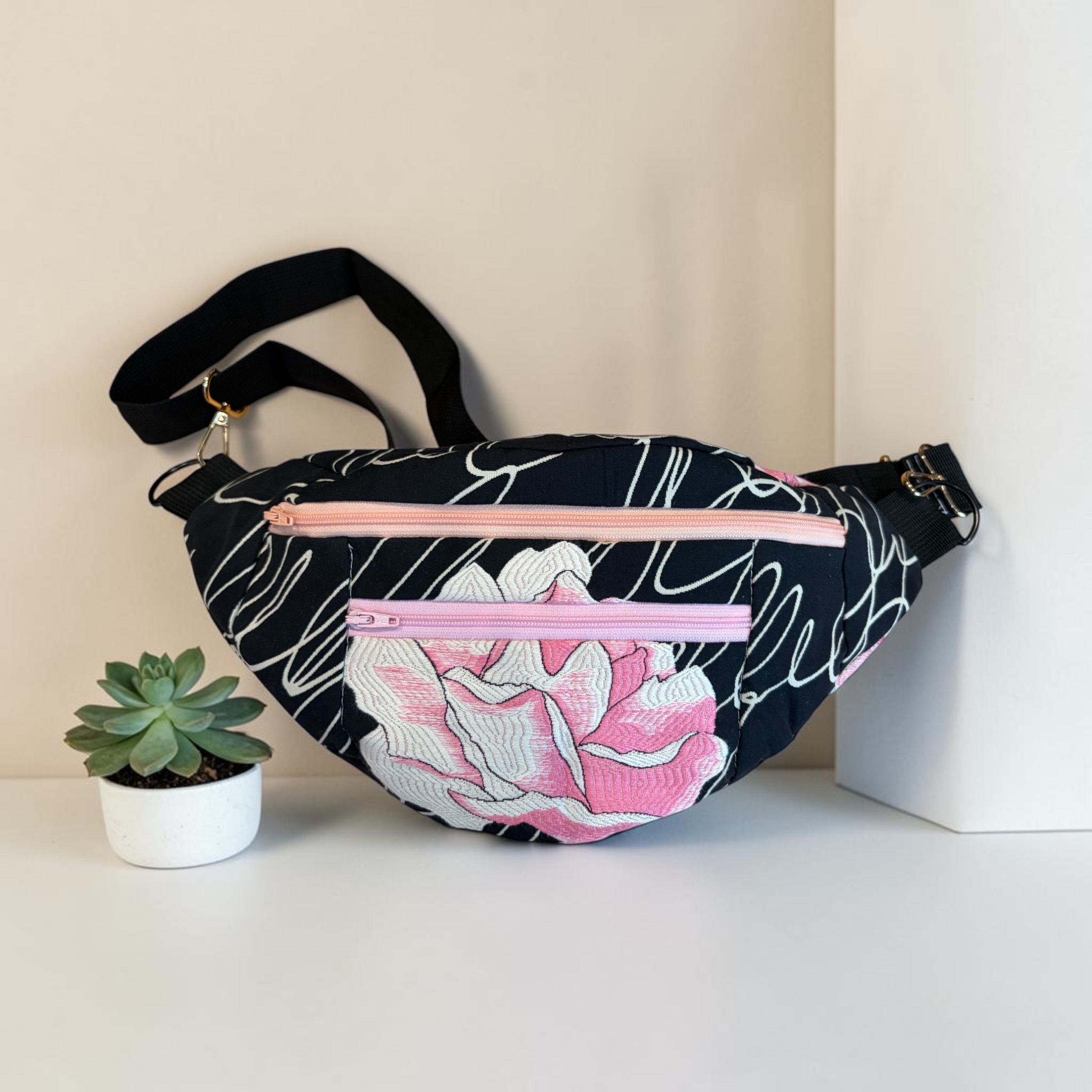Sac banane roses 2 — visuel 2