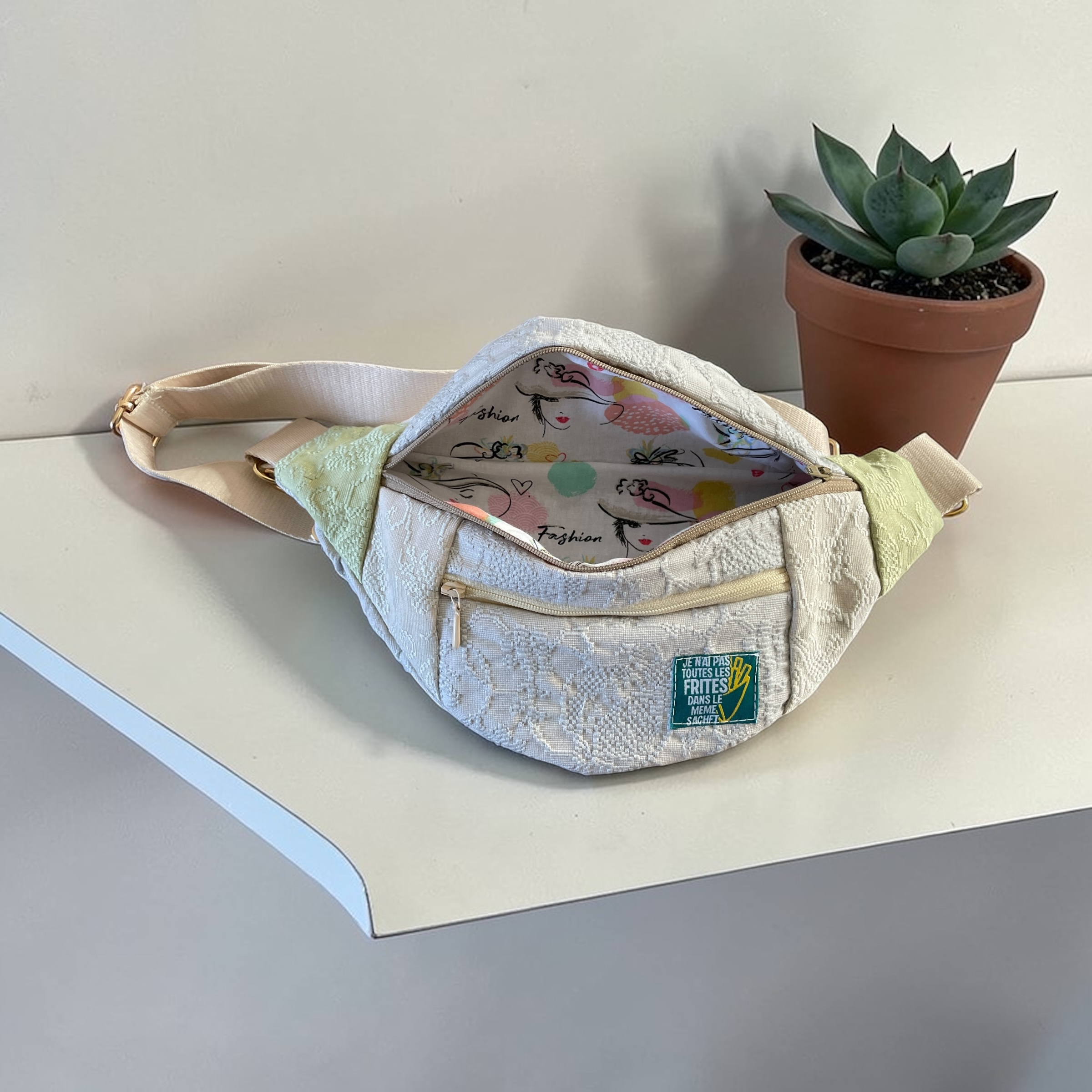 sac banane pastel — visuel 4