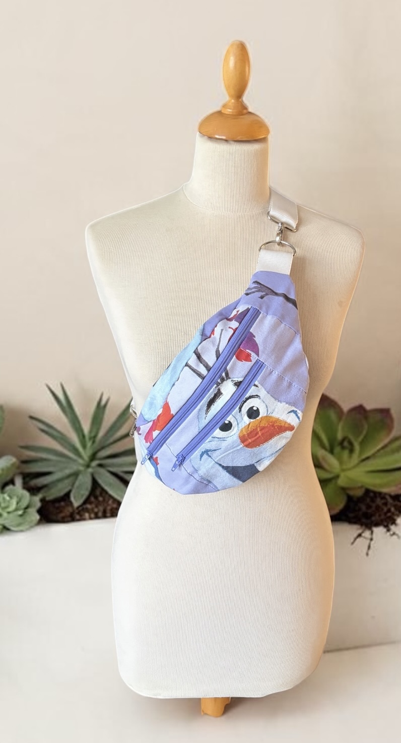 sac banane upcyclé la reine de neige 3 — visuel 1