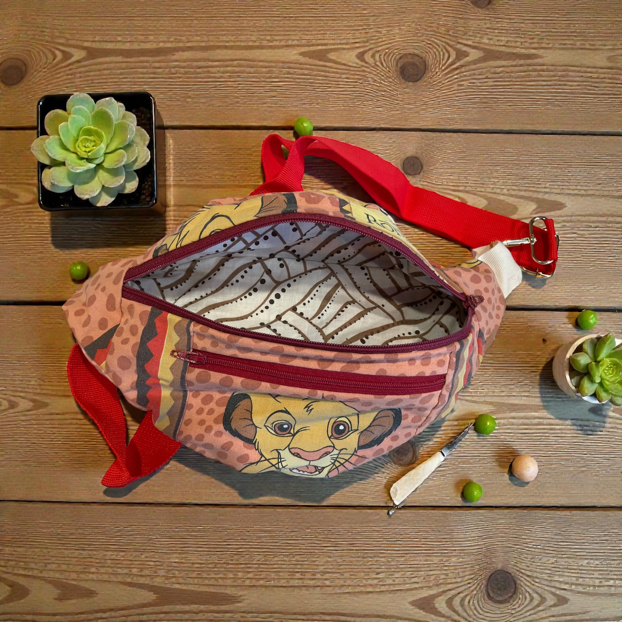 sac banane le roi lion — visuel 4