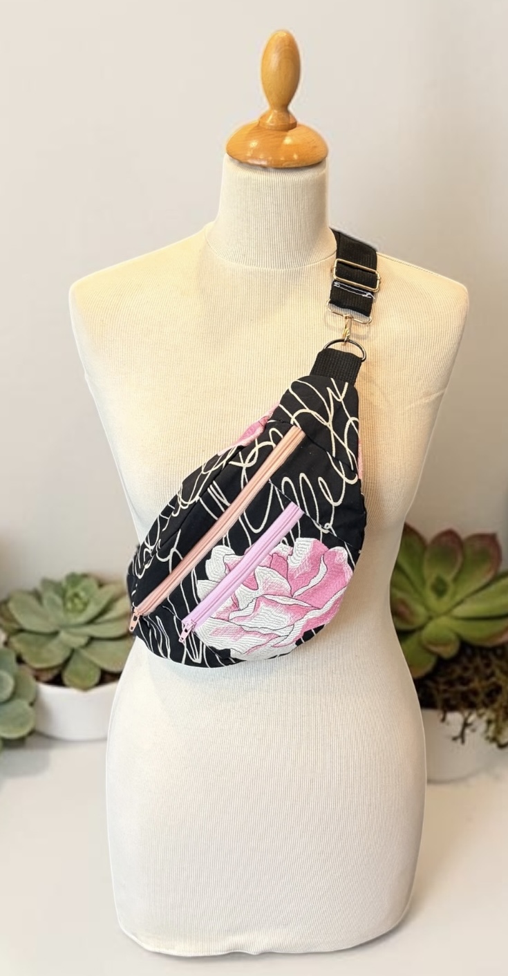 Sac banane roses 2 — visuel 1