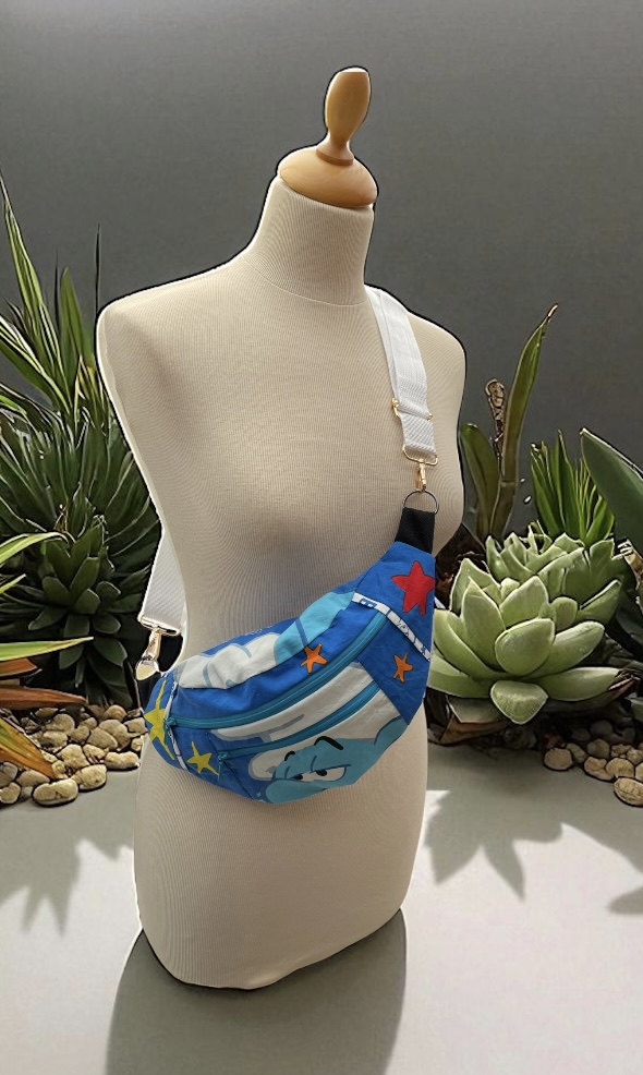 sac banane schtroumpf — visuel 1