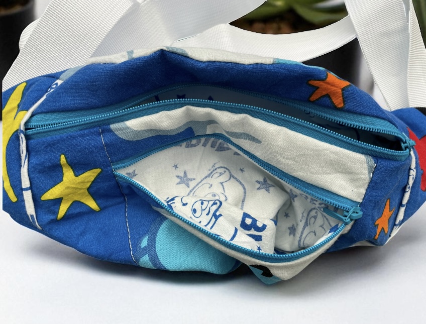 sac banane schtroumpf — visuel 5