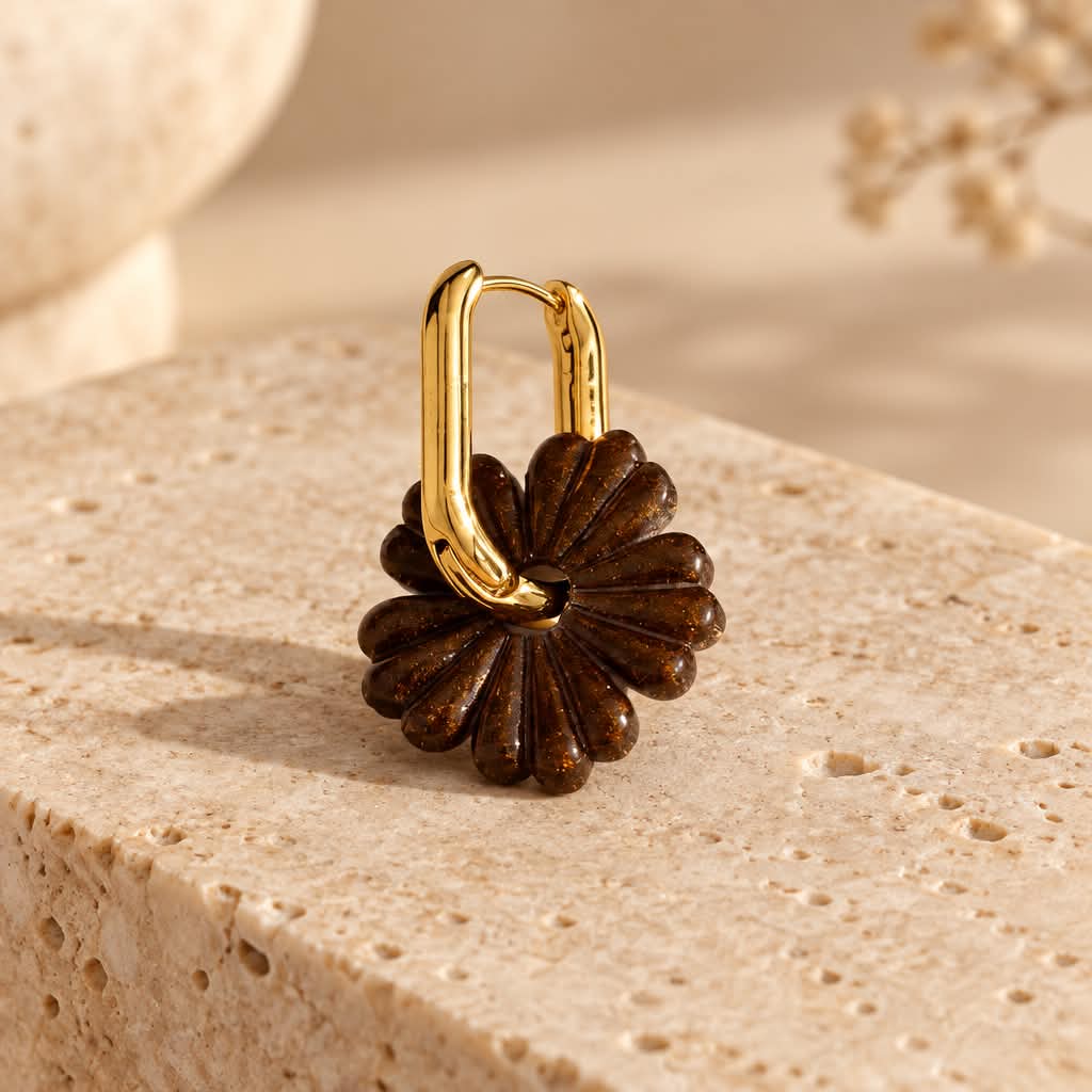Pampilles Fleurs Amélie - chocolat — visuel 1
