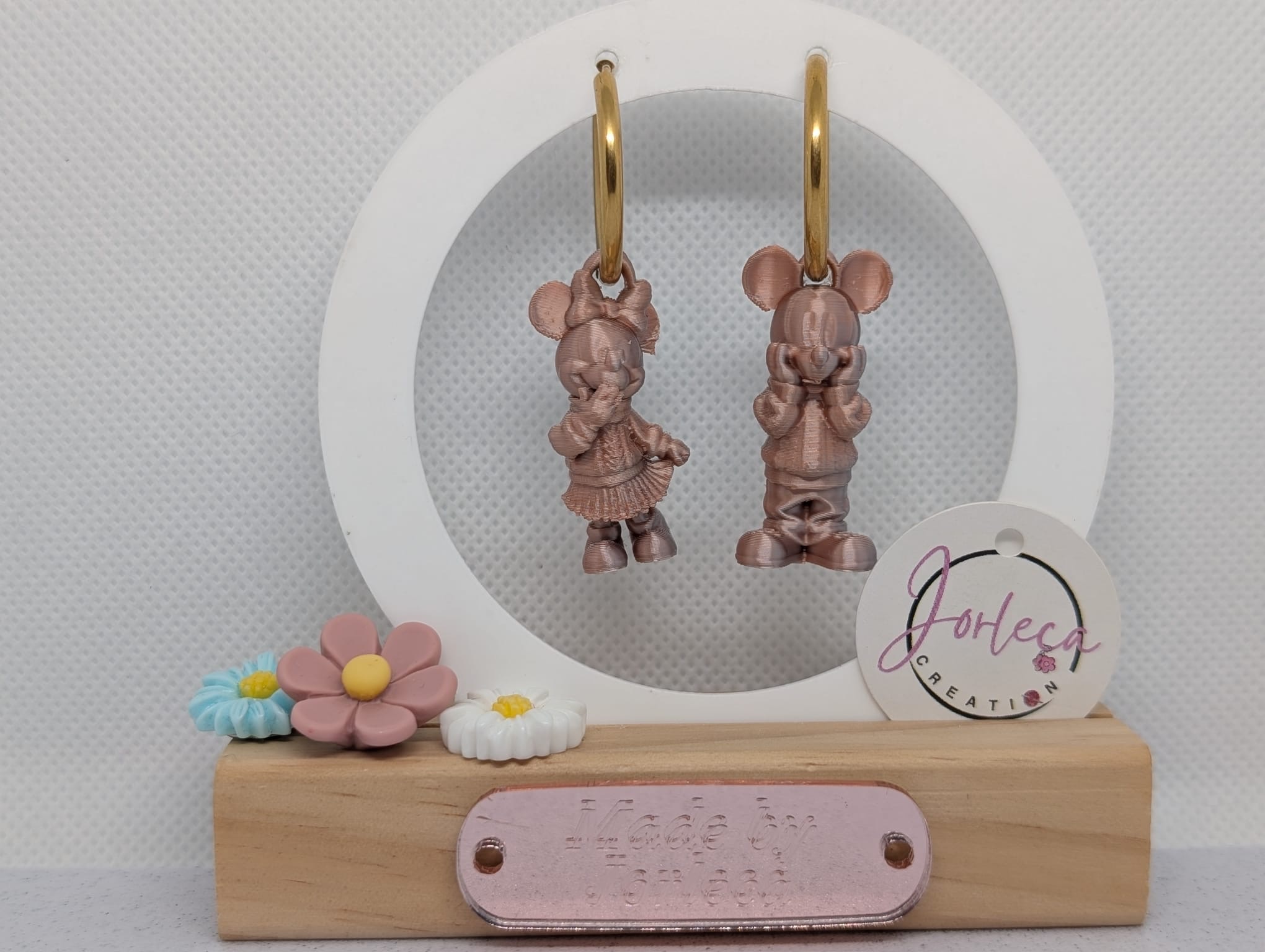Pampilles collection Nos héros – Hello kitty, Schtroumpfette, Mickey, Minnie, Stitch, Angel - Bijoux interchangeables — visuel 4