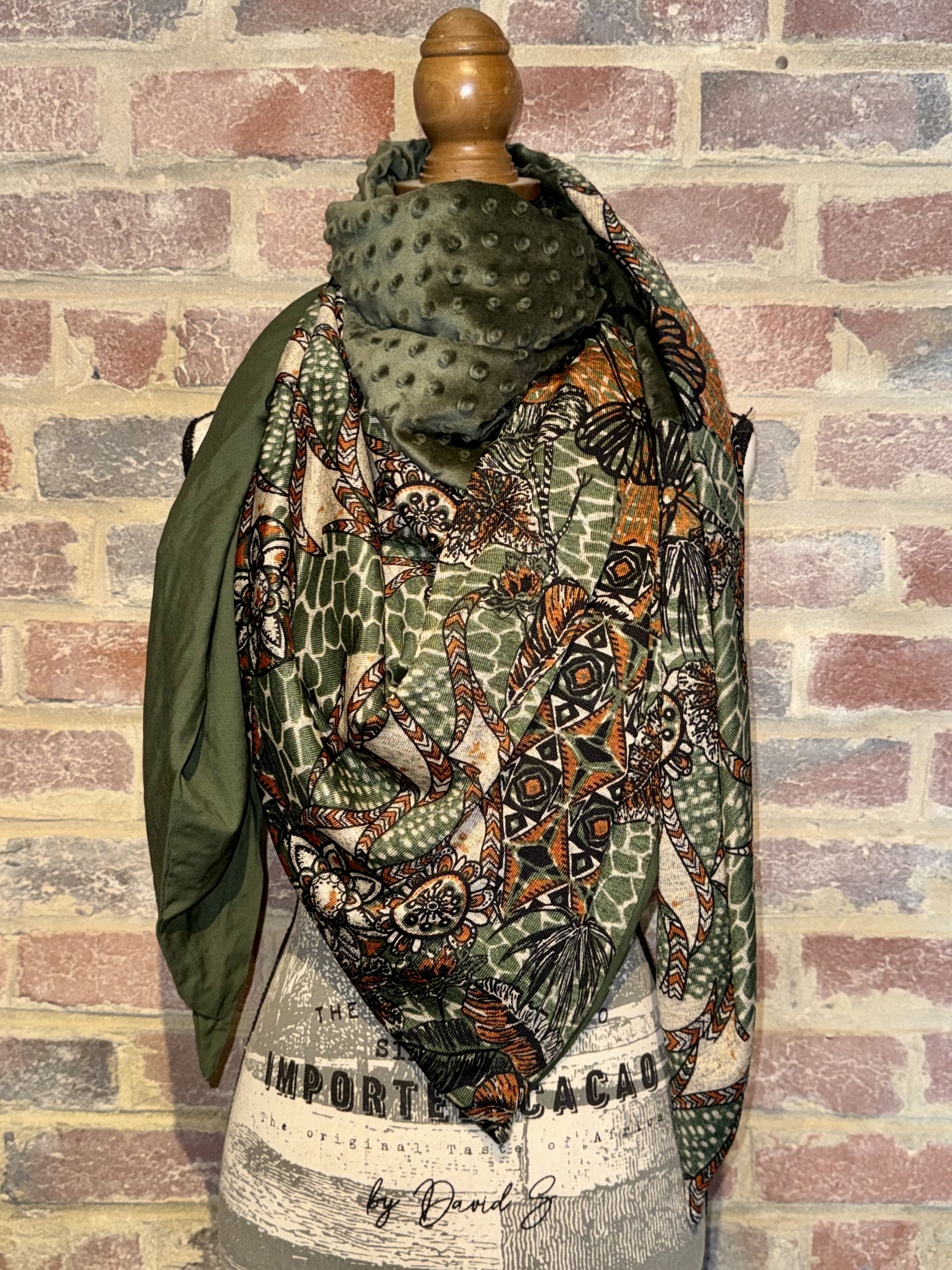 Grand foulard triangle — visuel 1