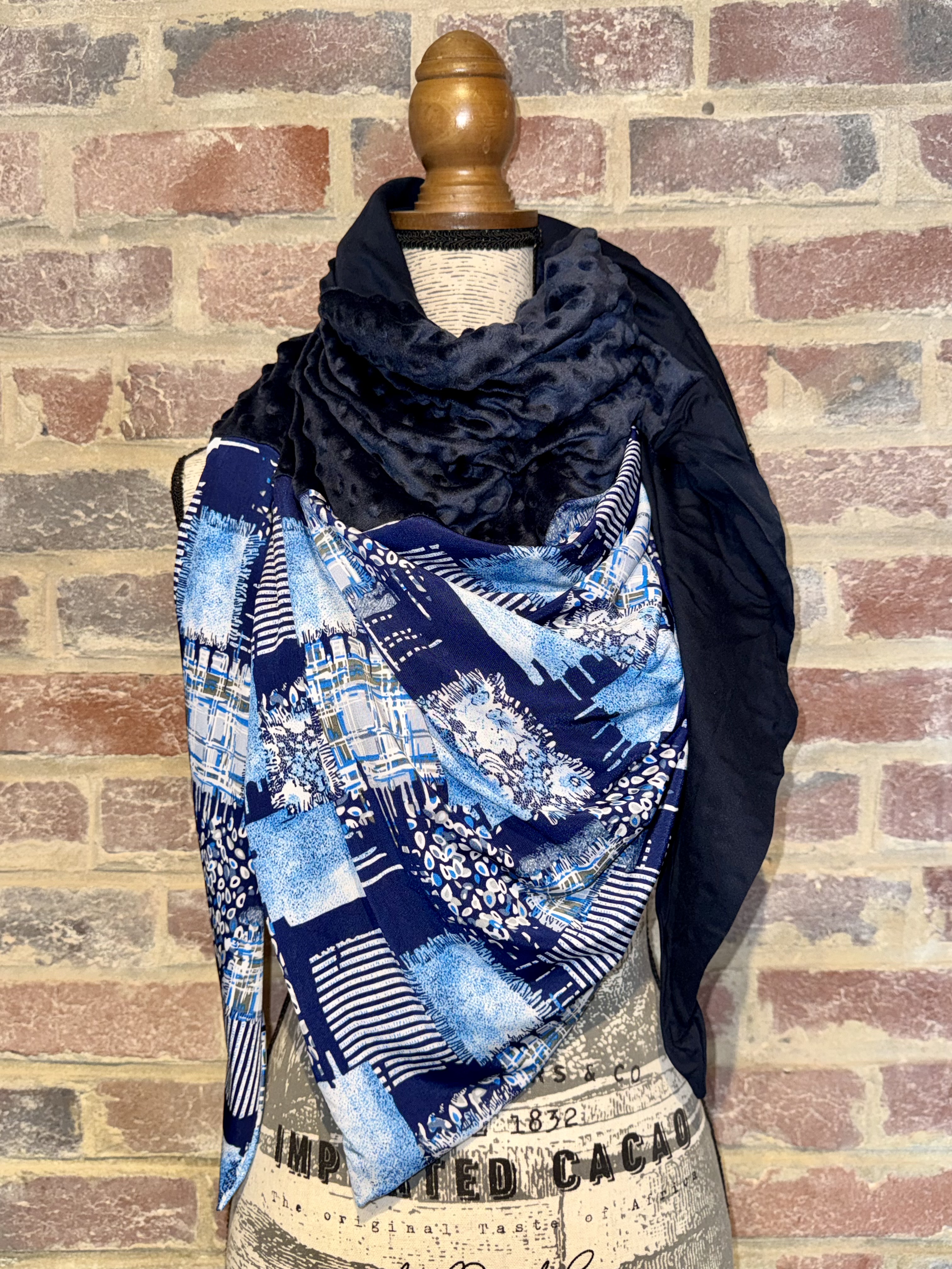 Grand foulard triangle — visuel 1