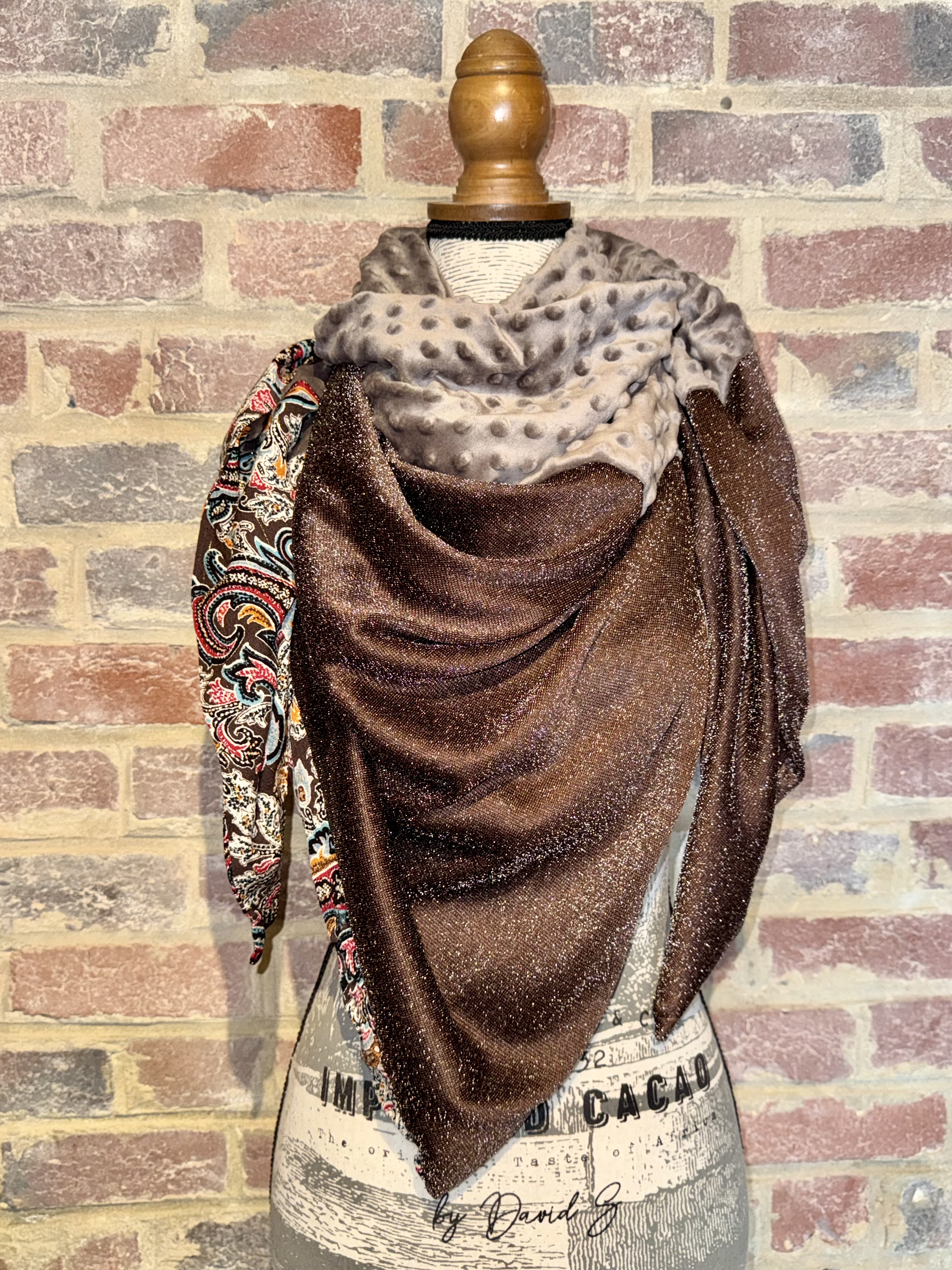 Grand foulard triangle — visuel 3