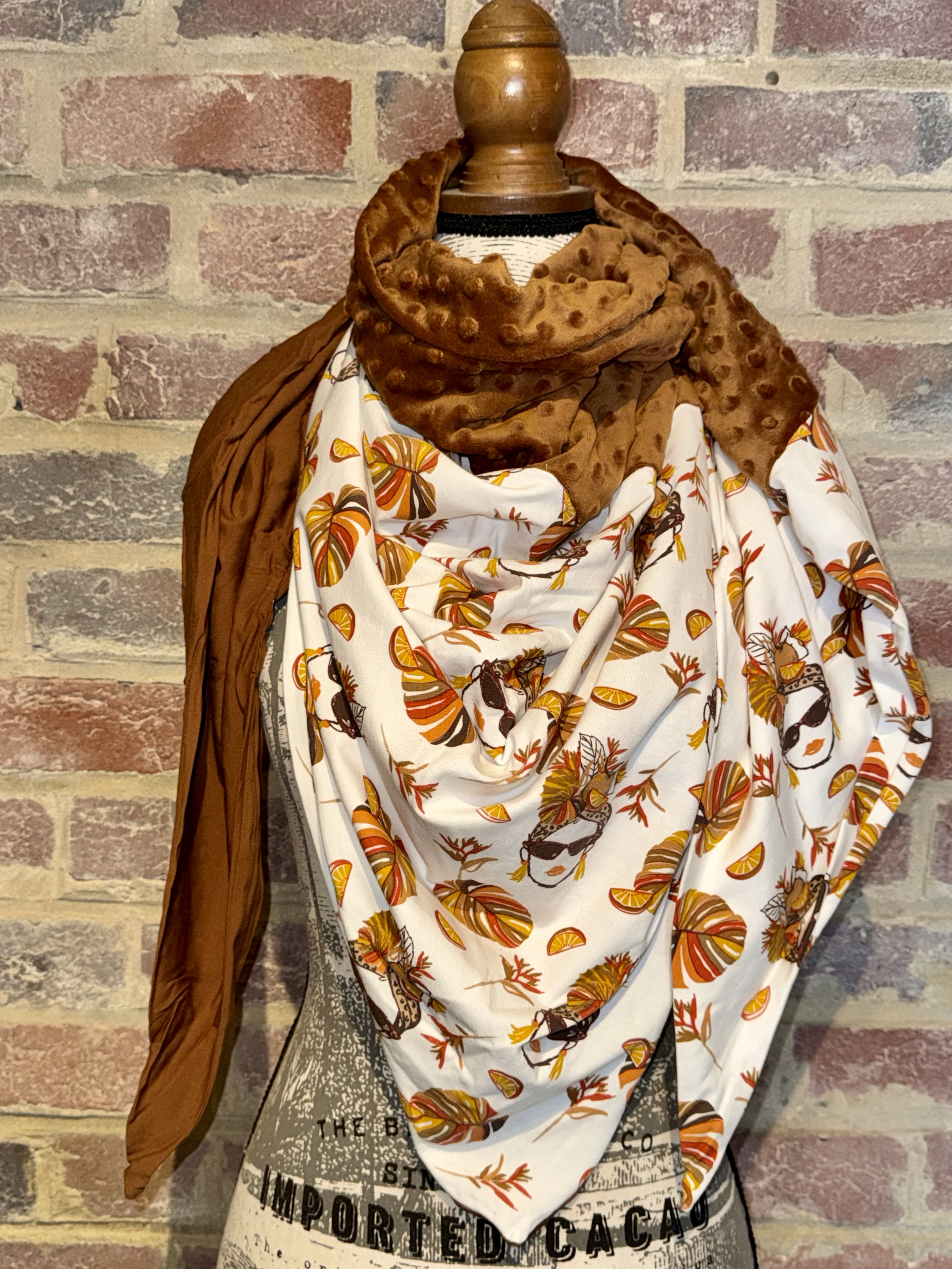 Grand foulard triangle — visuel 1