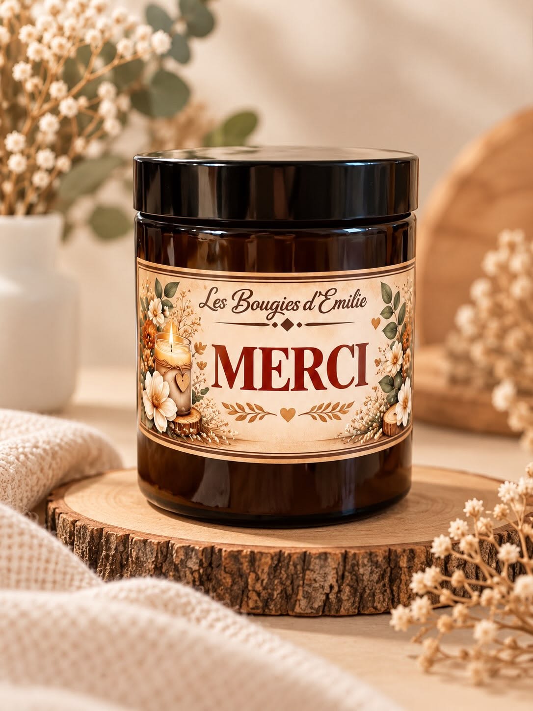 ma bougie personnalisée 150G — visuel 1