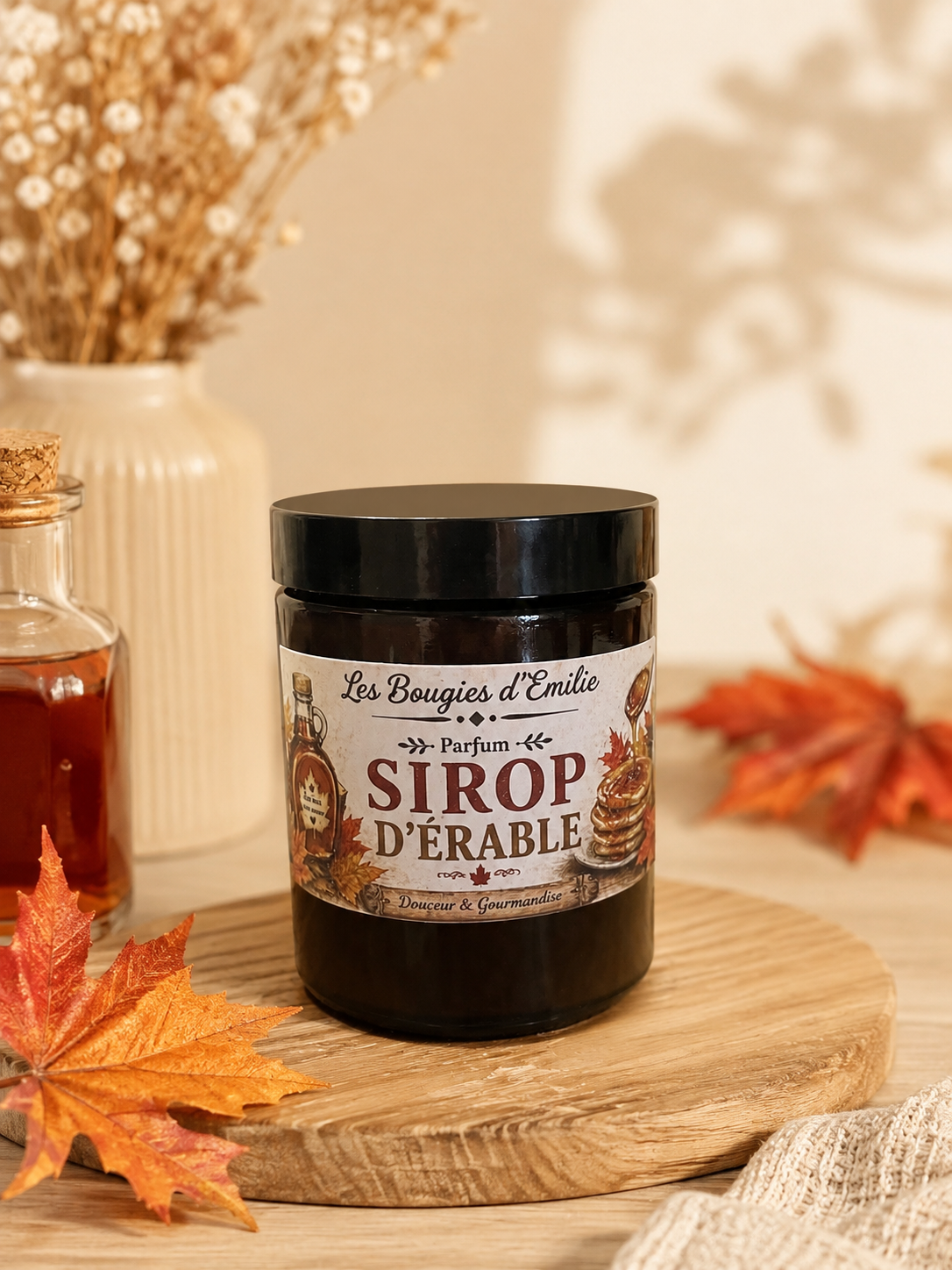 Bougie sirop d’érable — visuel 1