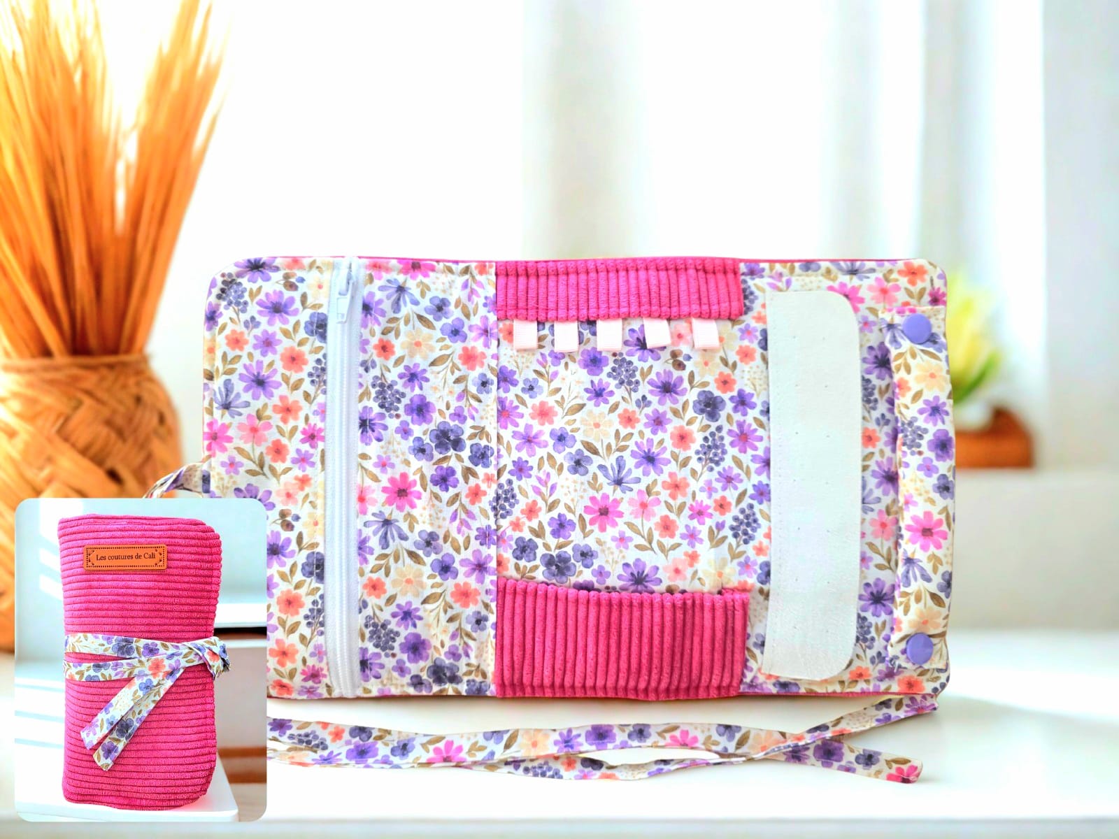 La trousse à bijoux - Rose & mauve — visuel 2