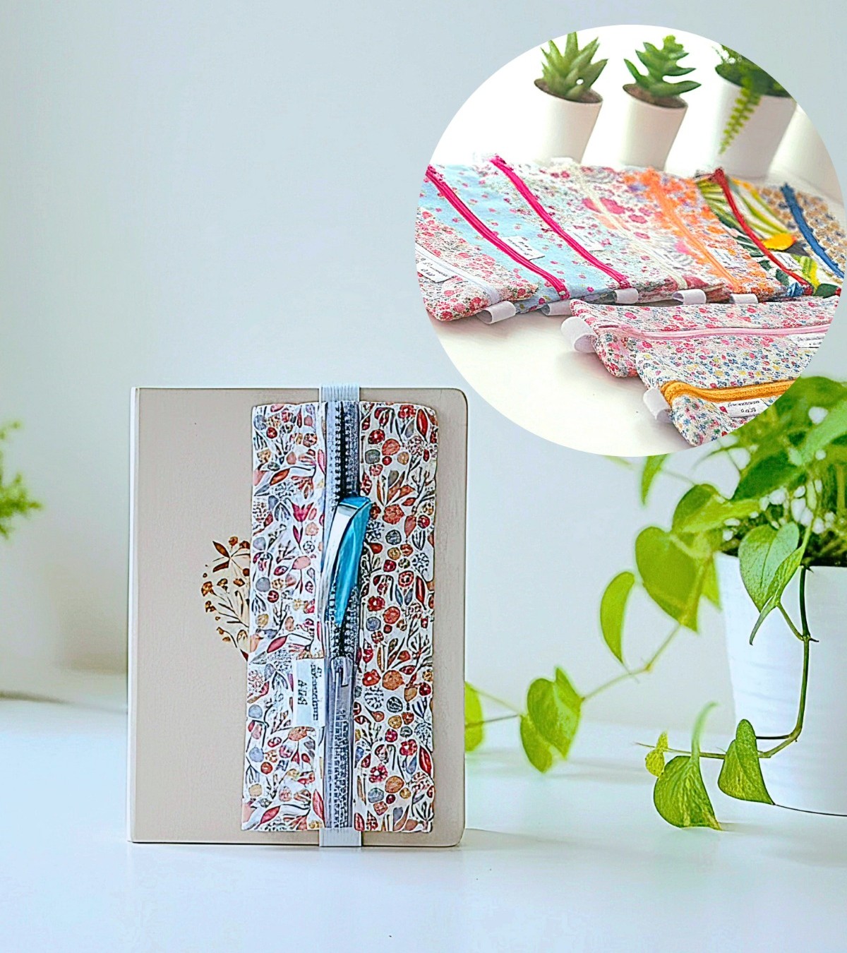 Trousse élastique pour carnets & livres — visuel 2