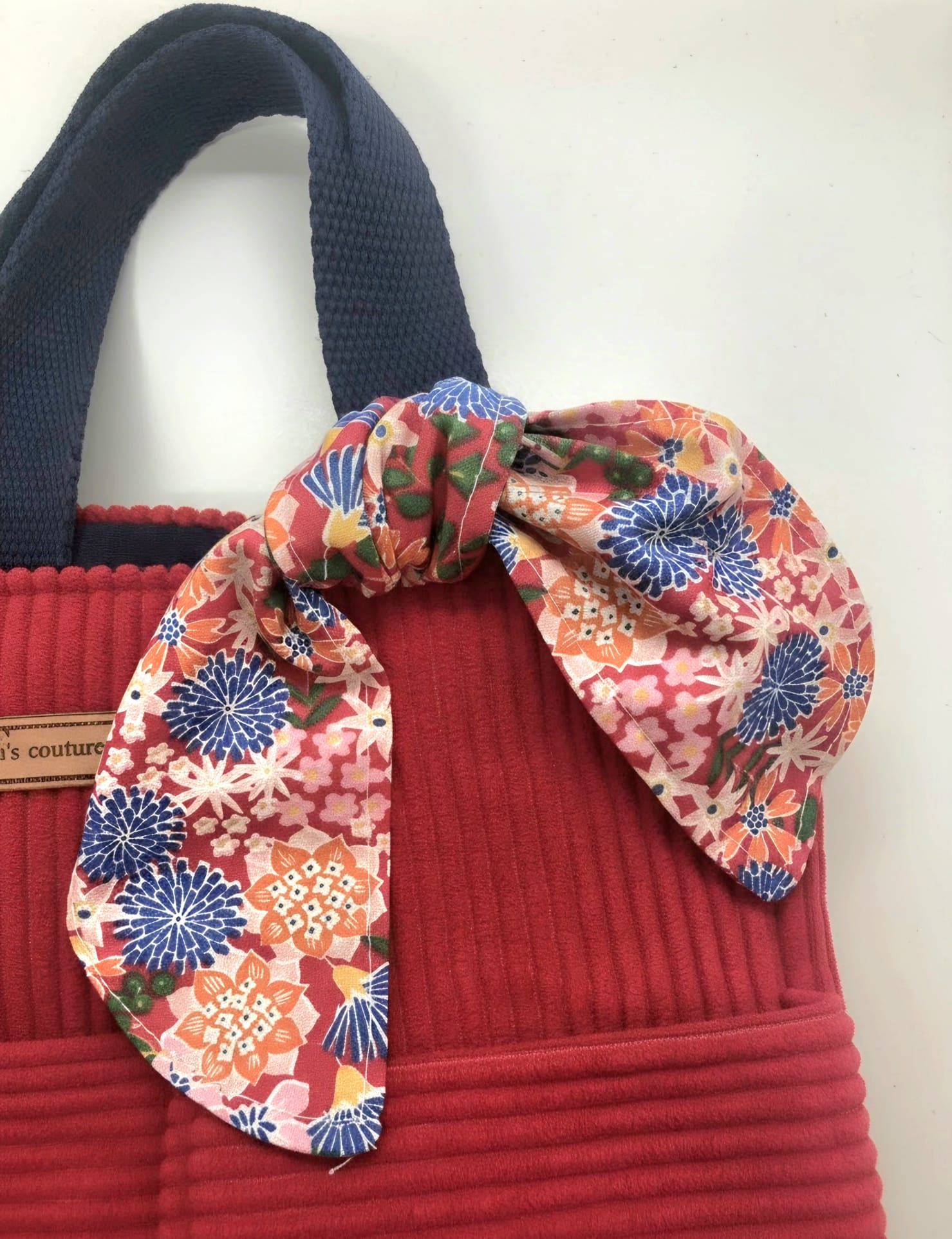 Le petit sac fourre-tout - Rouge orangé — visuel 2
