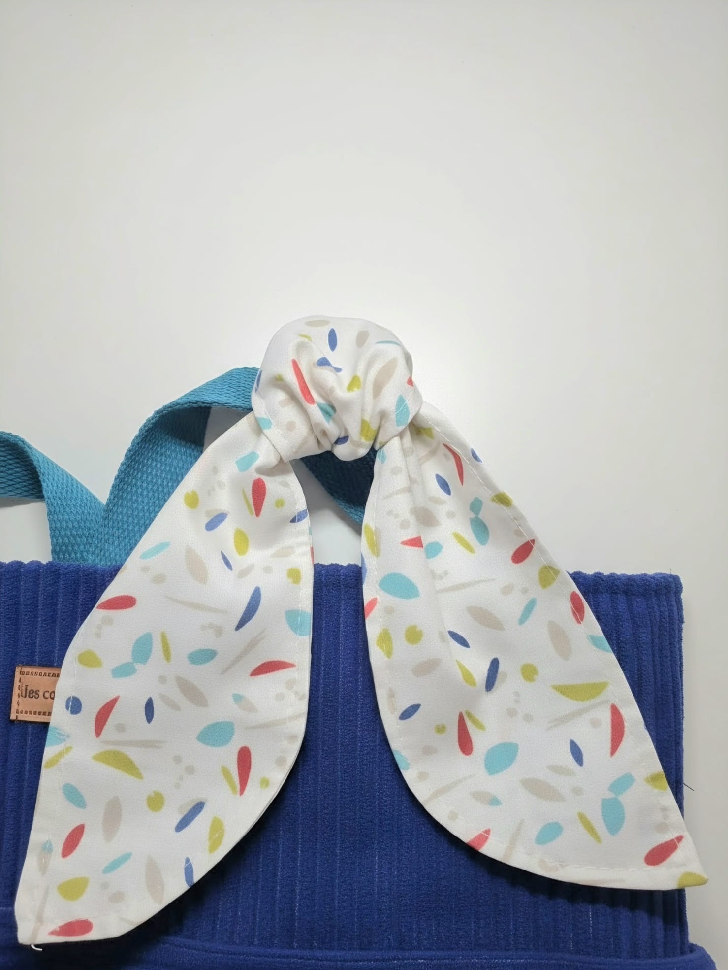Petit sac fourre-tout - Bleu & turquoise — visuel 2