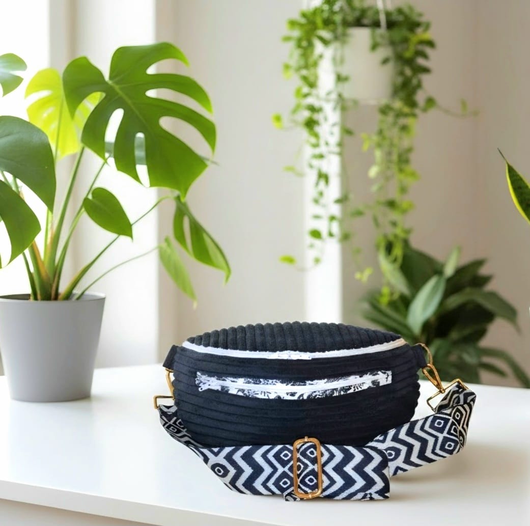 Sac banane bleu marine - XL — visuel 1