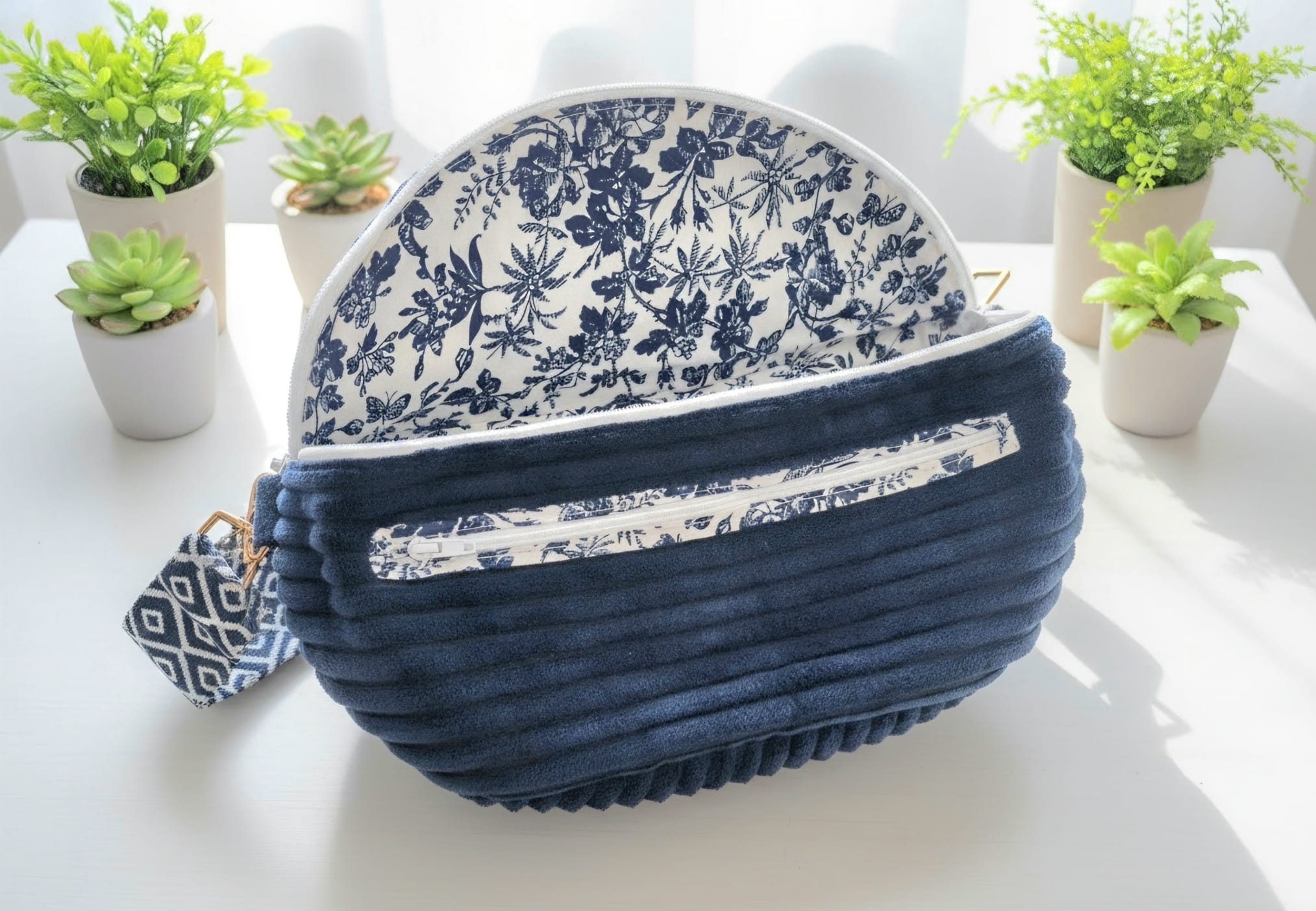 Sac banane bleu marine - XL — visuel 2