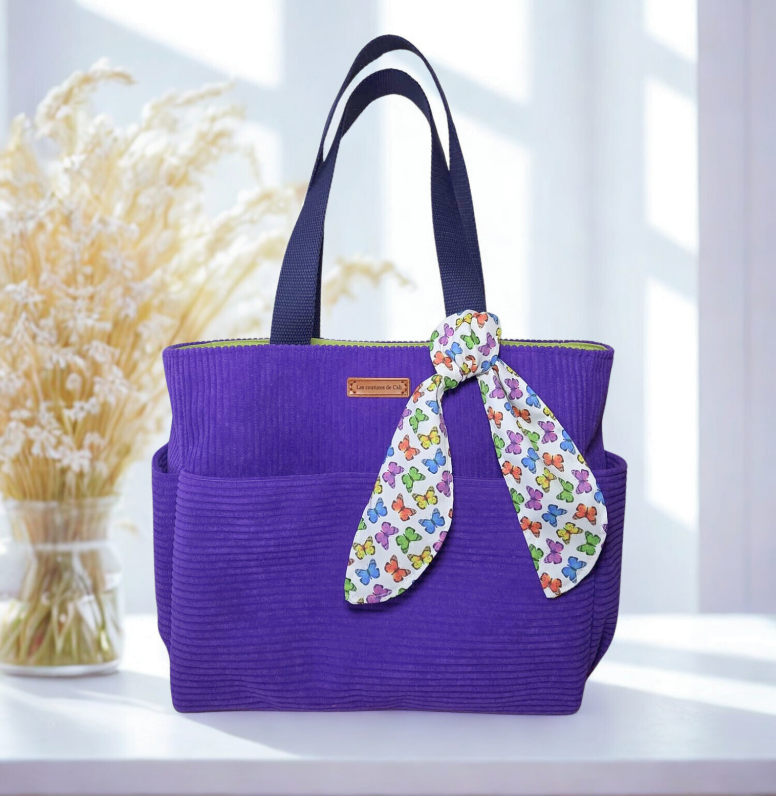 Petit sac fourre-tout - Mauve — visuel 1