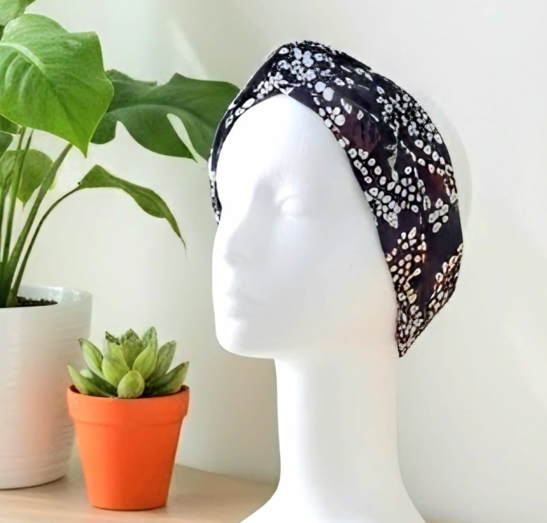 Bandeau cheveux croisé — visuel 1