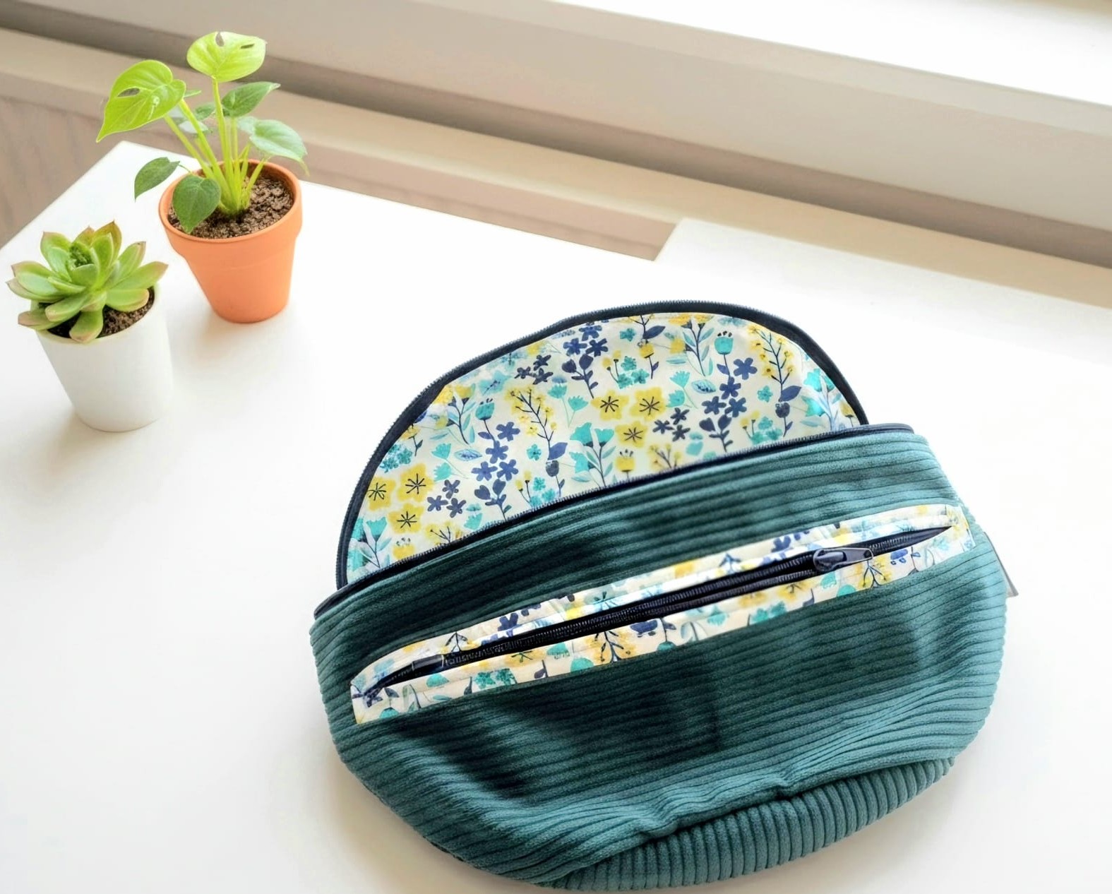 Sac banane vert canard — visuel 1