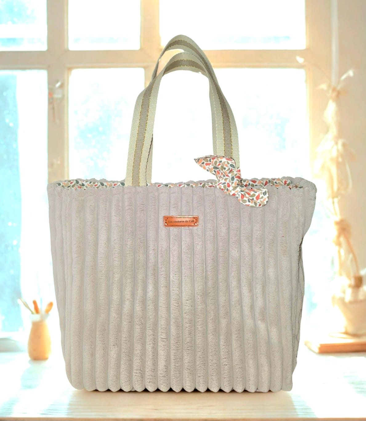 Sac cabas - Beige — visuel 1