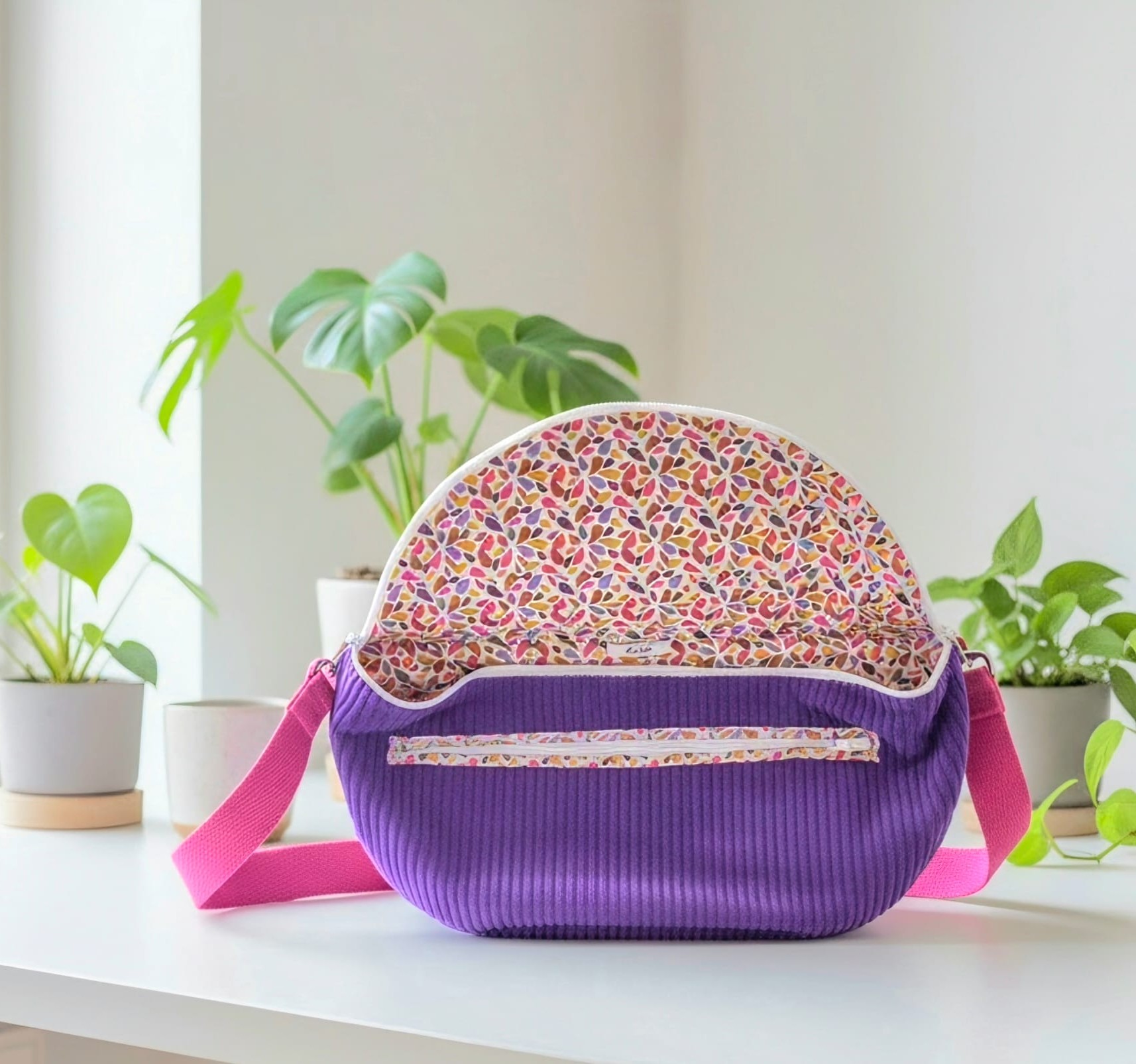 Sac banane mauve - XL — visuel 2