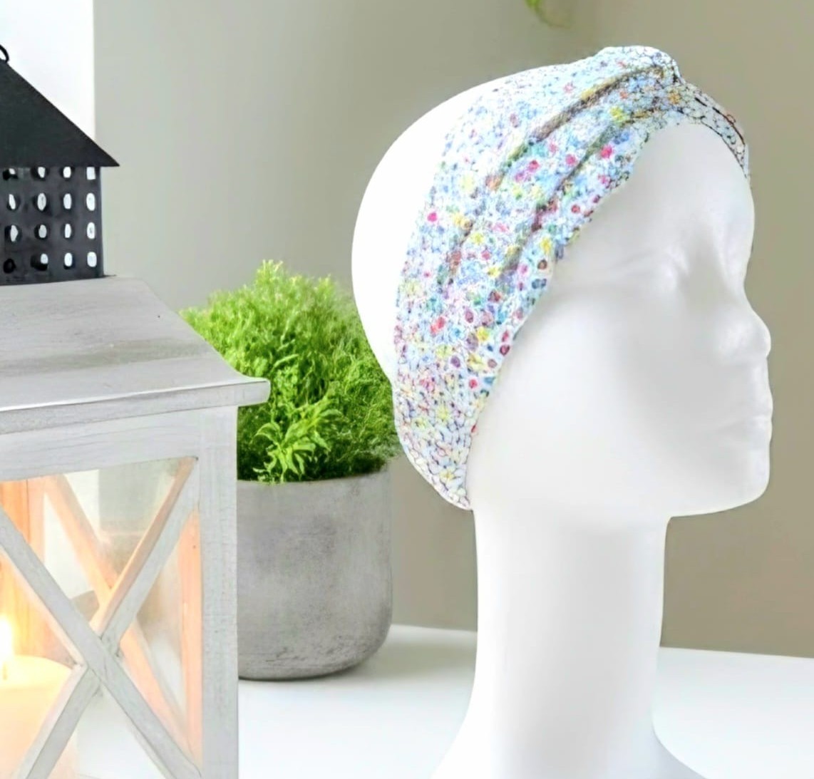 Bandeau cheveux croisé — visuel 1