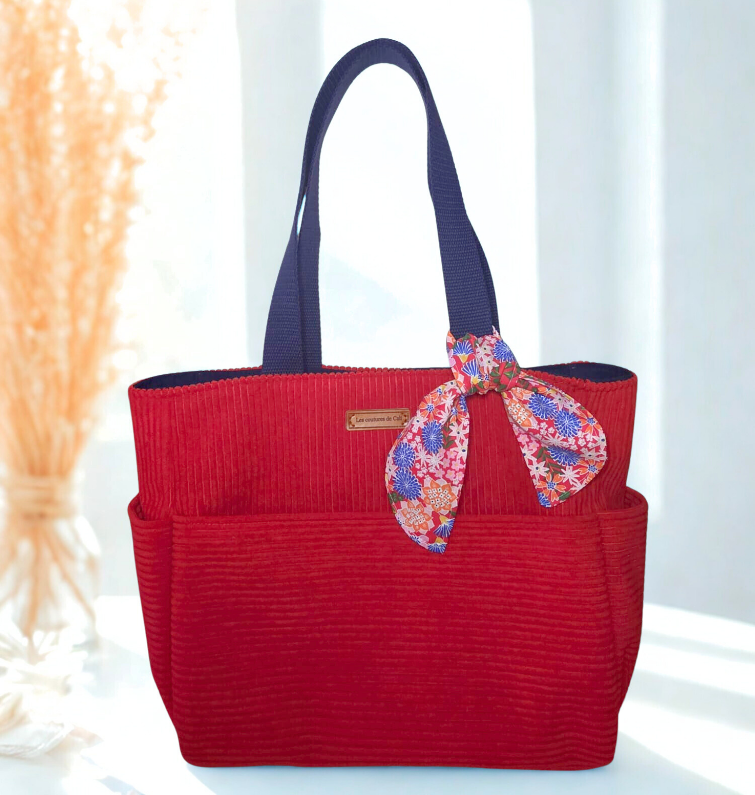 Le petit sac fourre-tout - Rouge orangé — visuel 1