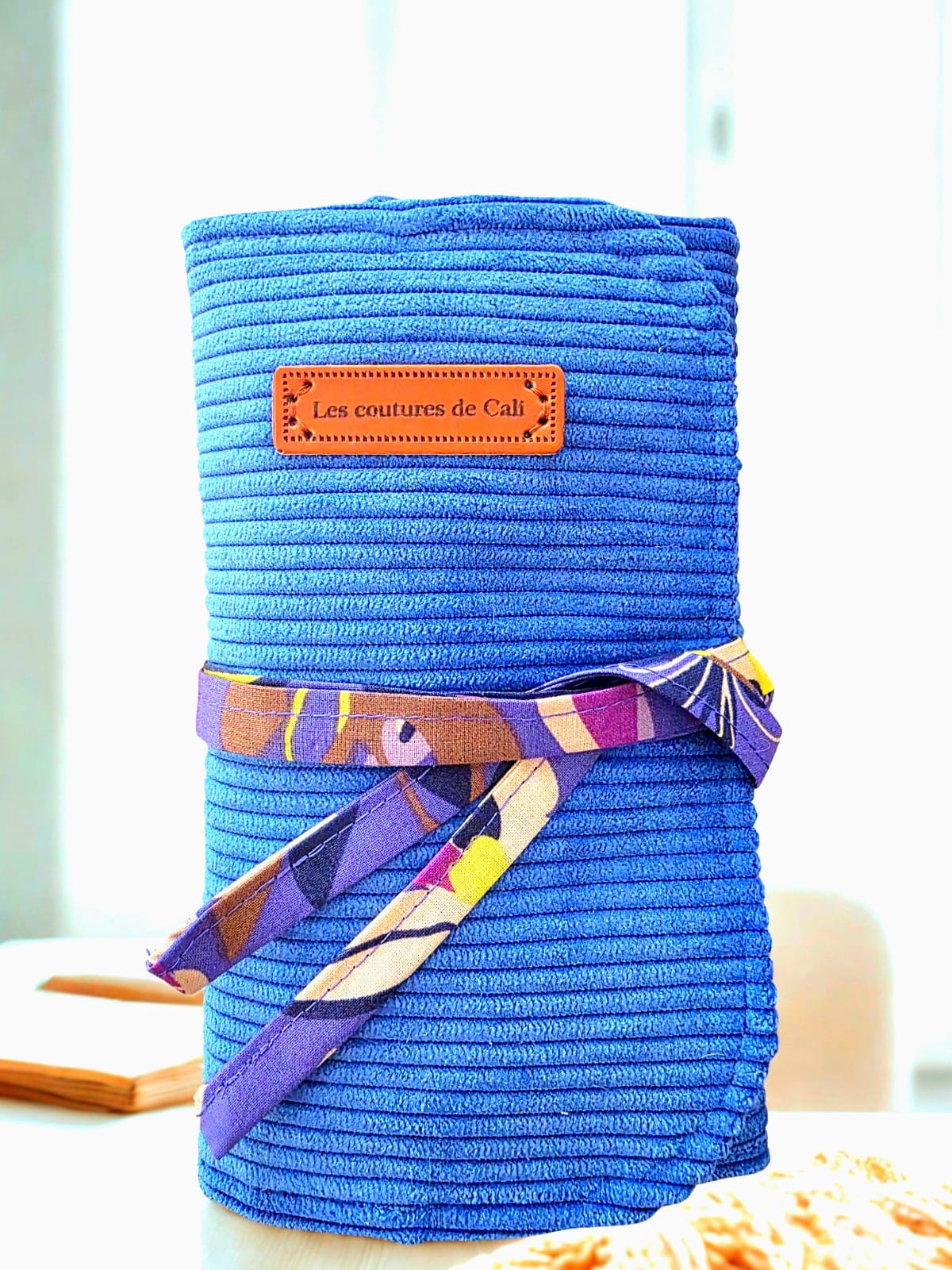 La trousse à bijoux - Bleu & mauve — visuel 1