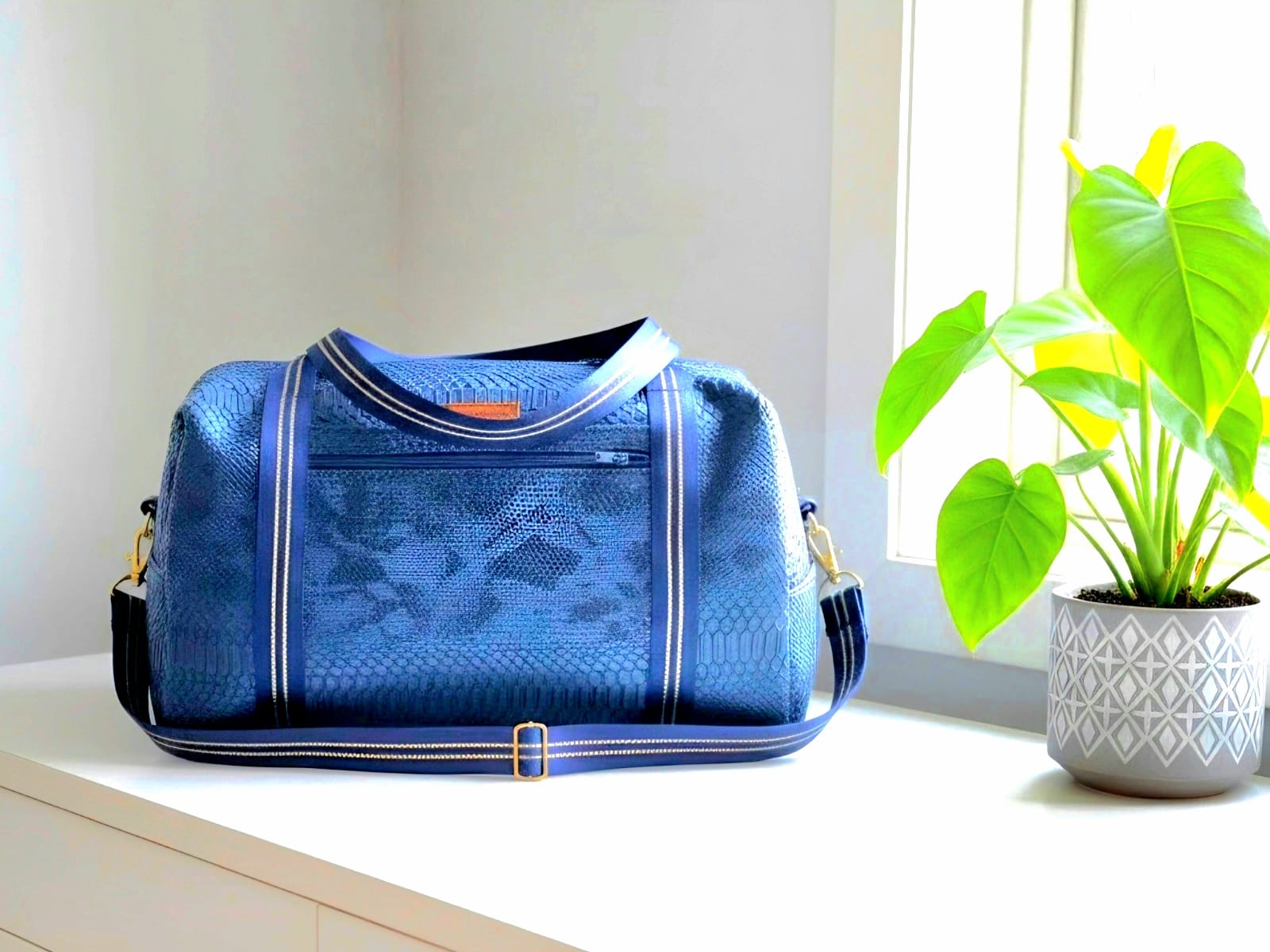 Le sac de voyage - Bleu — visuel 1