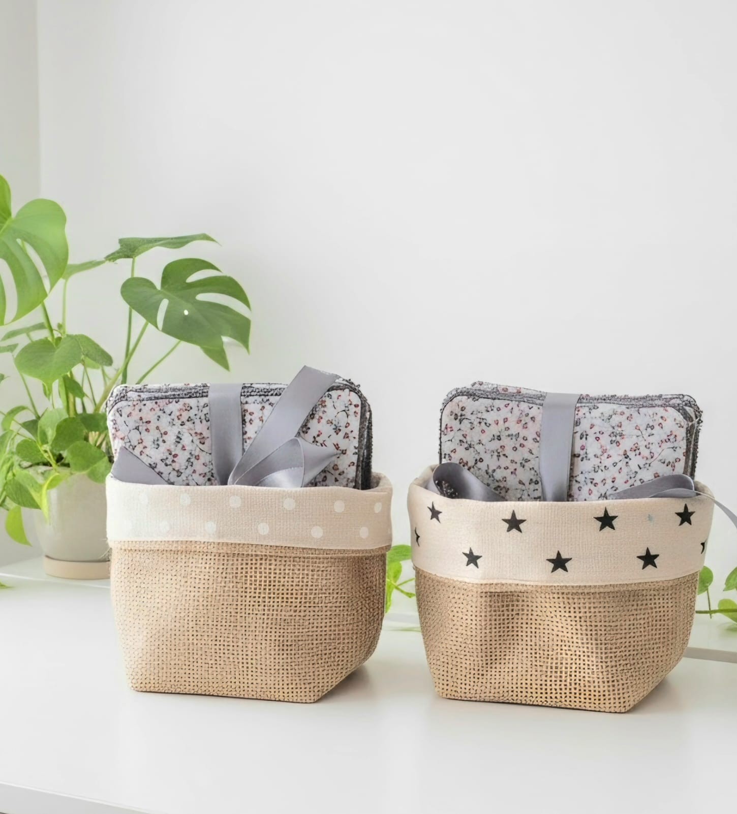 Lingettes réutilisables - Gris — visuel 1