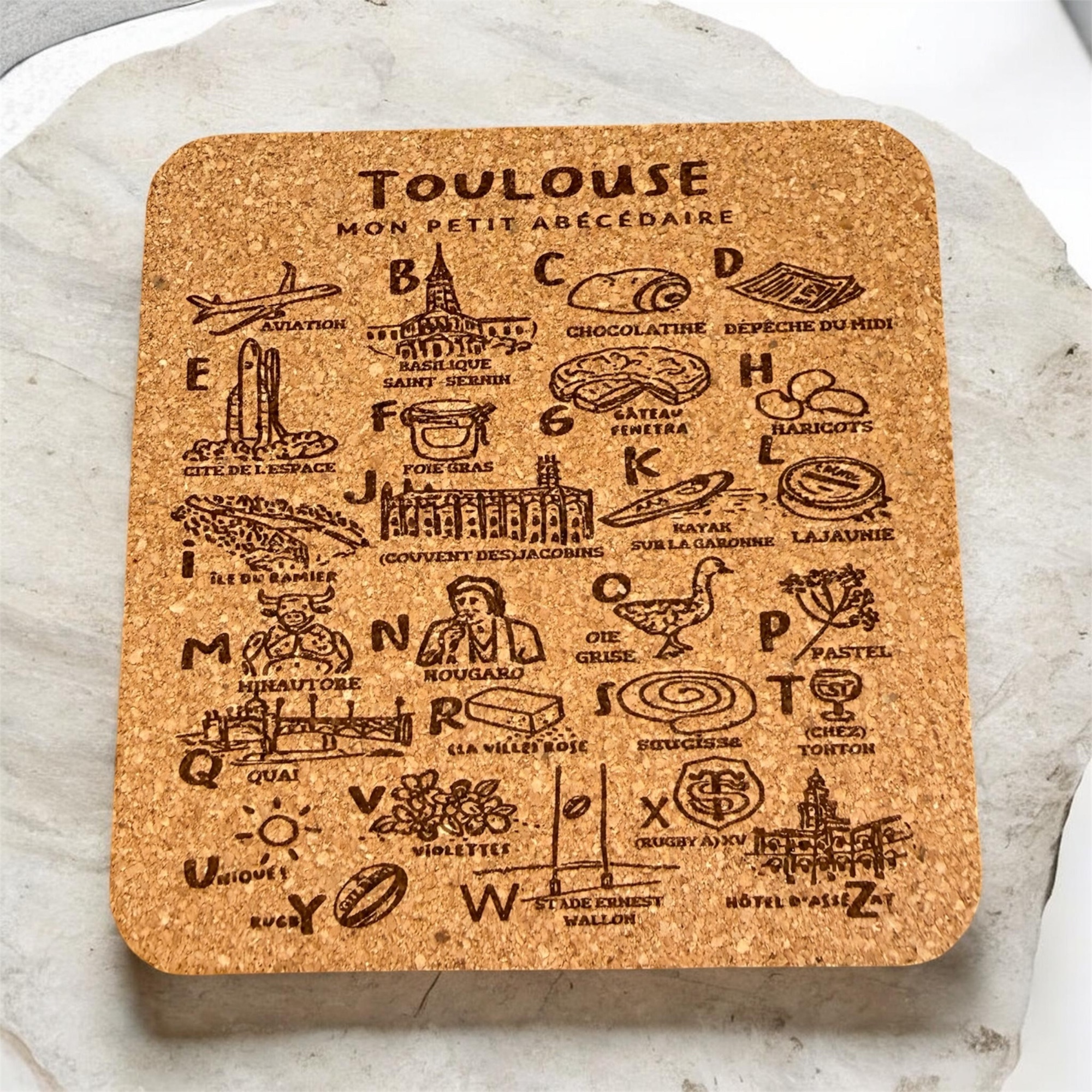 Sous verre liege — visuel 1