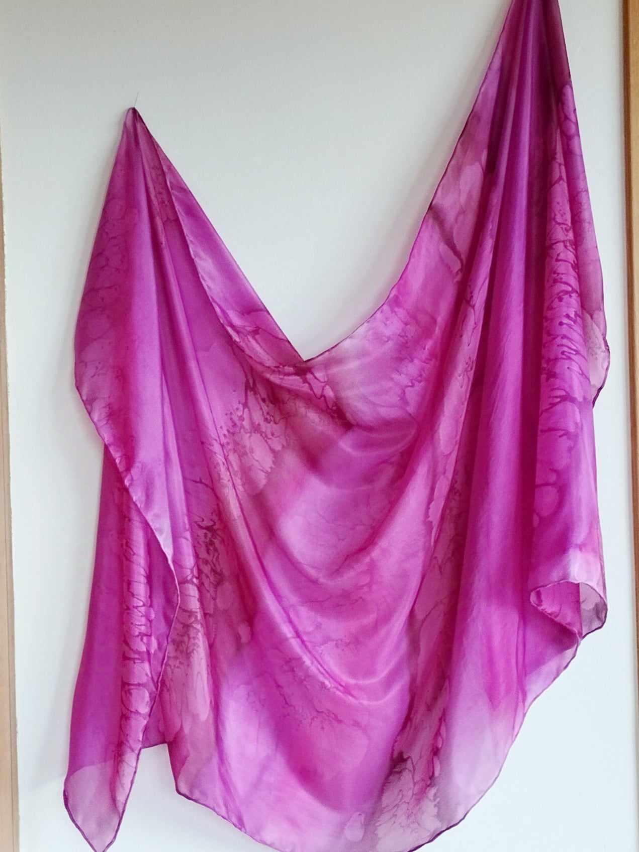 Etole, foulard peint sur soie — visuel 1