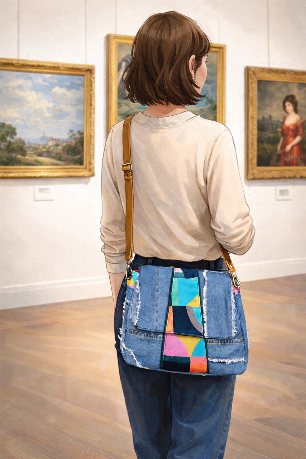 Sac à main upcyclé — visuel 1