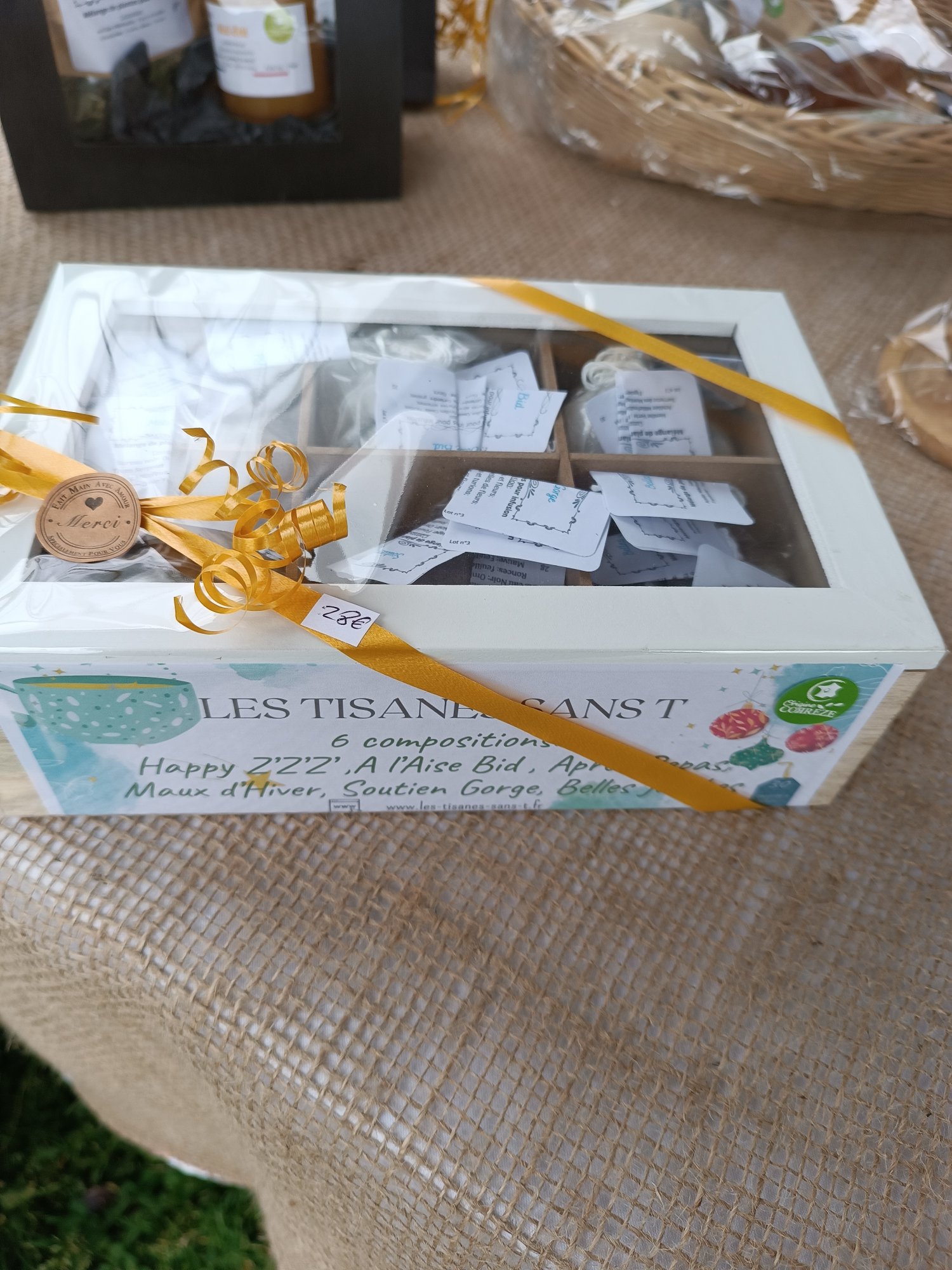 Coffret Infusettes en Bois — visuel 1