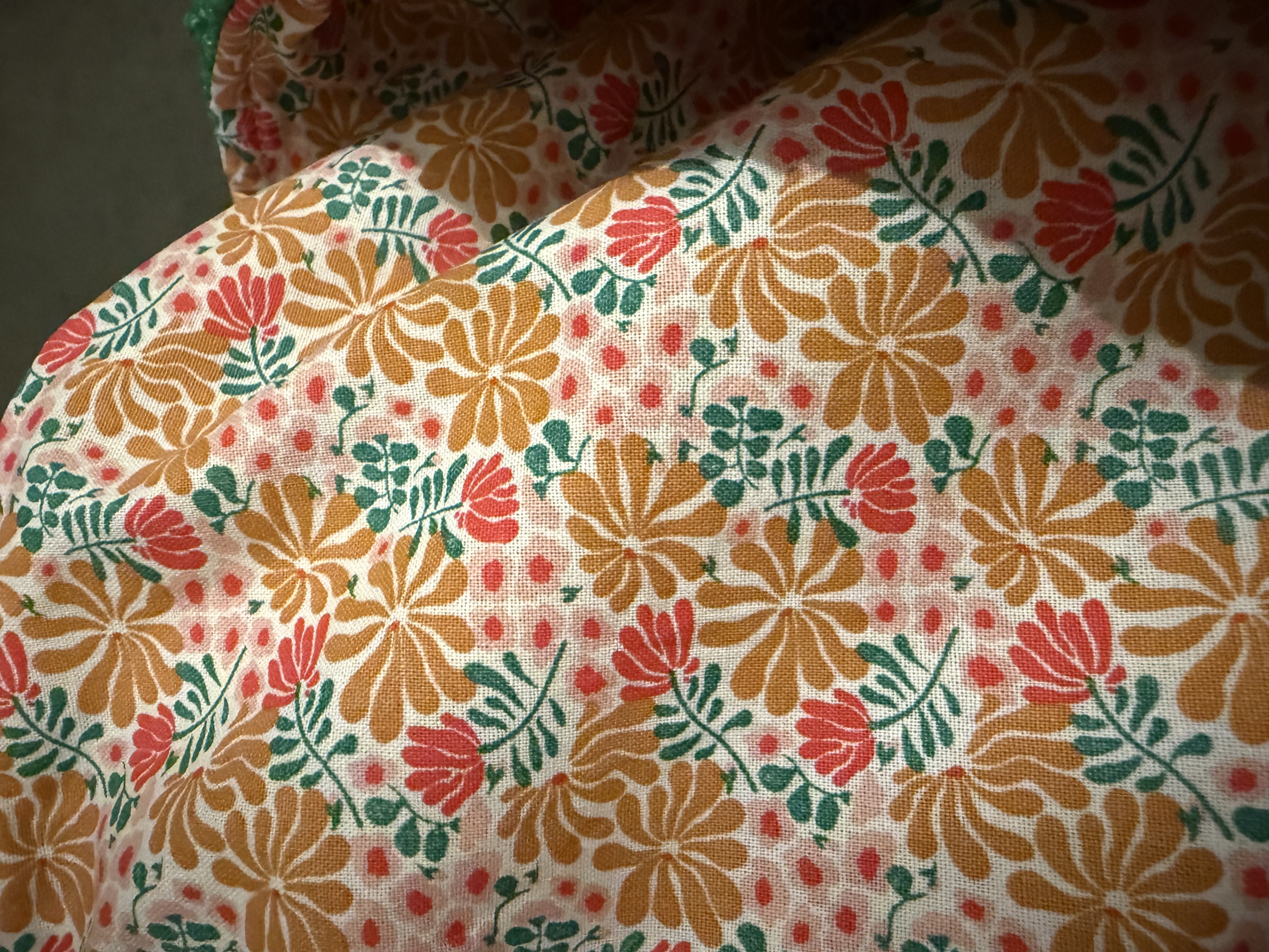 sac cabas en bouclettes vert pomme (pièce unique) — visuel 2