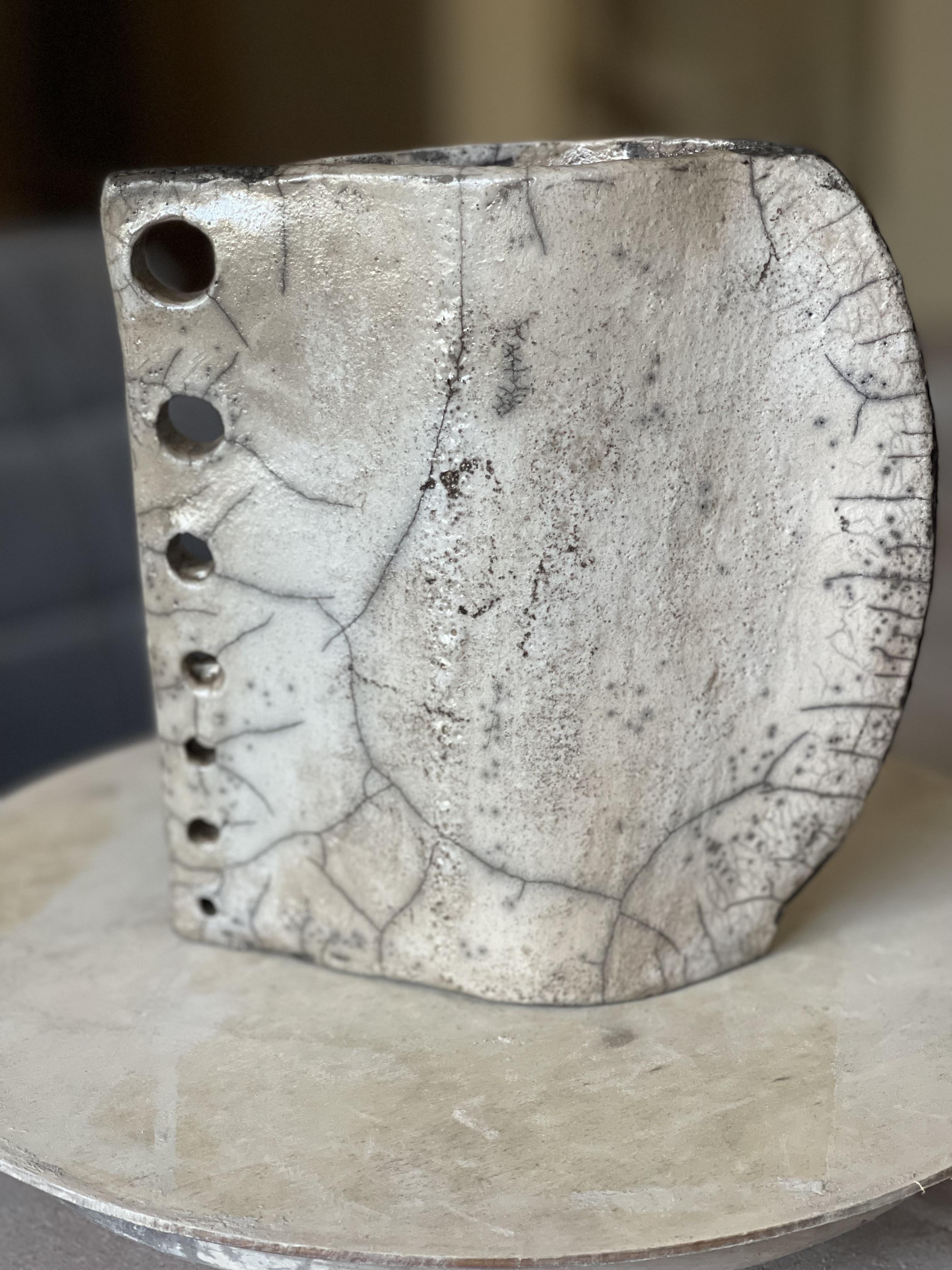 Sculpture en céramique Raku — visuel 1